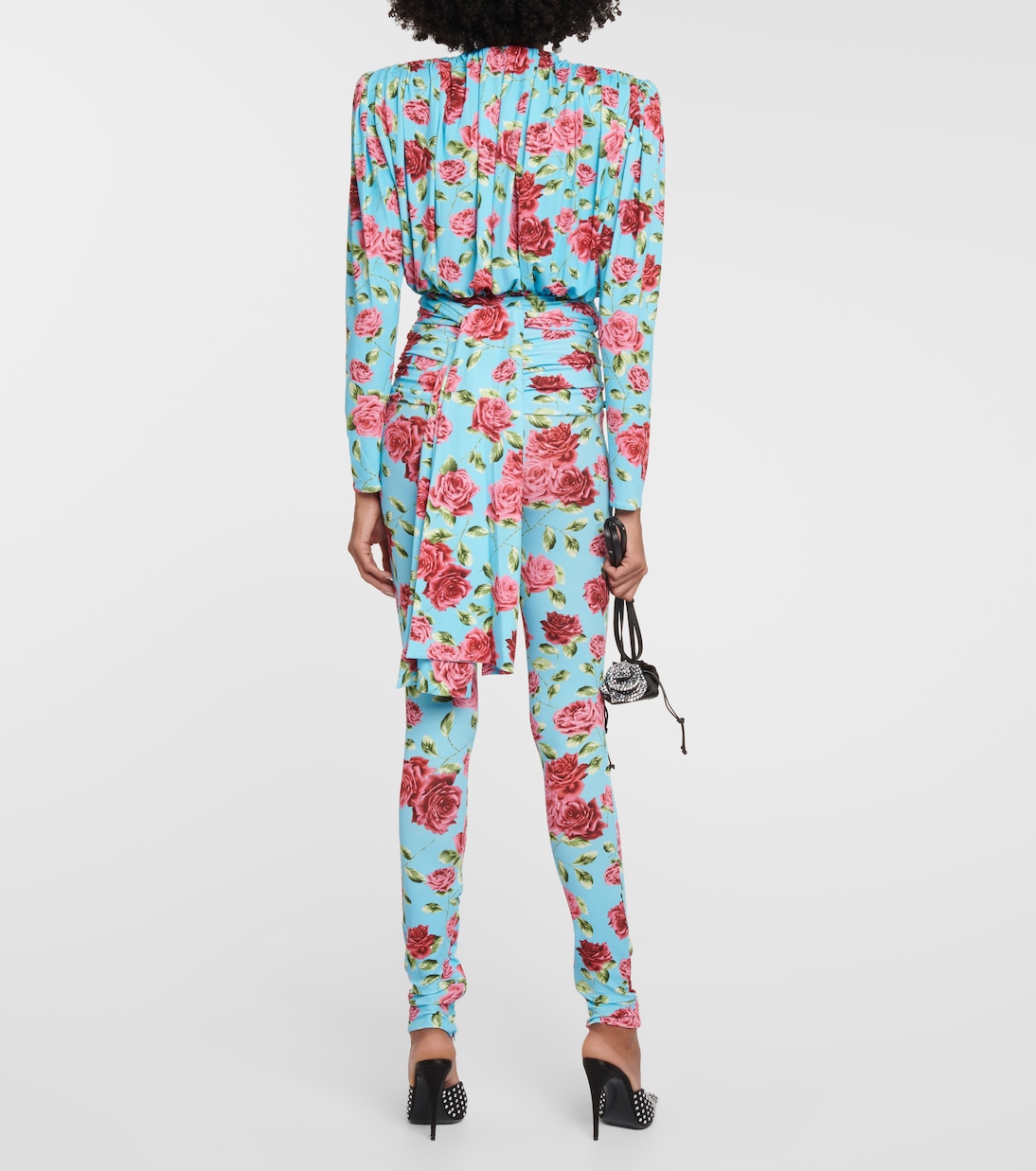 Blouse en soie mélangée à fleurs | Magda Butrym