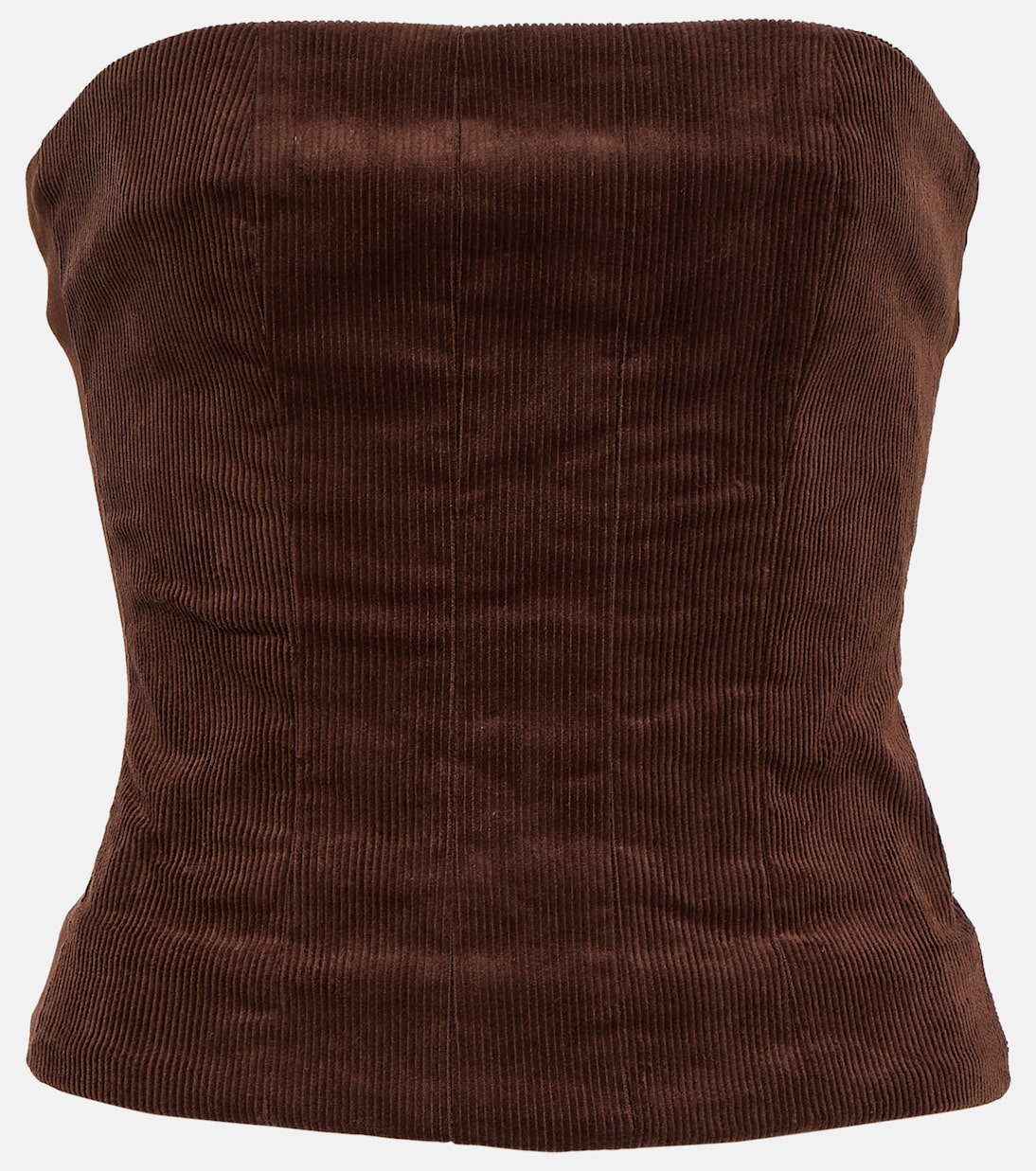 Top Woodgrain aus Baumwoll-Cord | Staud