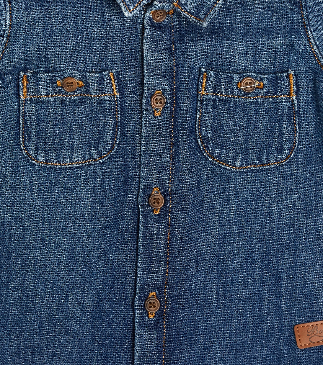 Bebé - camisa Mico en denim | Bonpoint