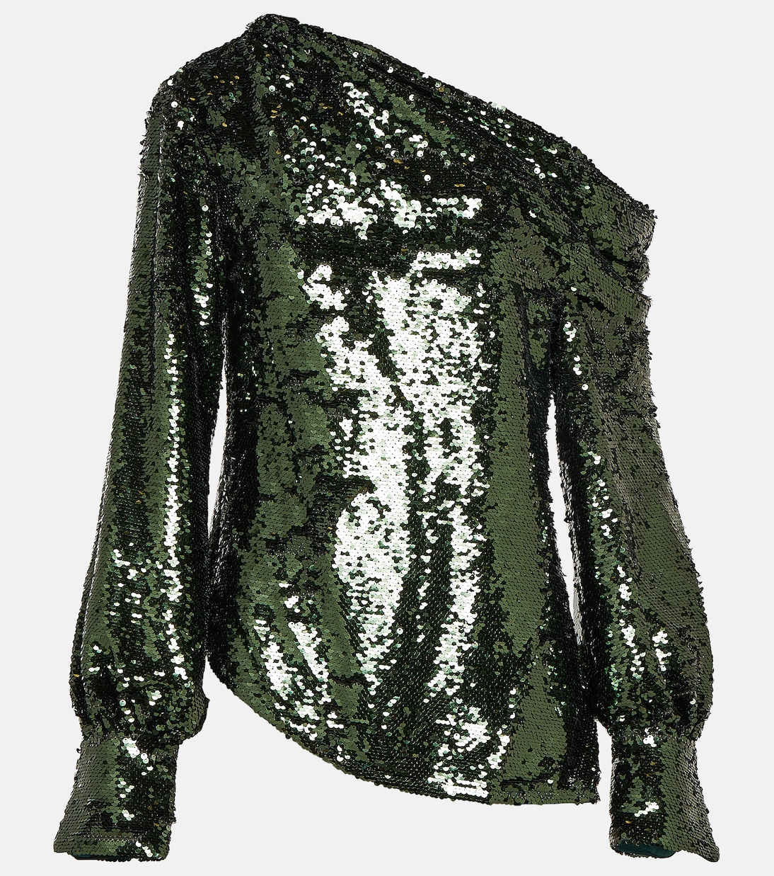 Alice sequined one-shoulder top | Simkhai