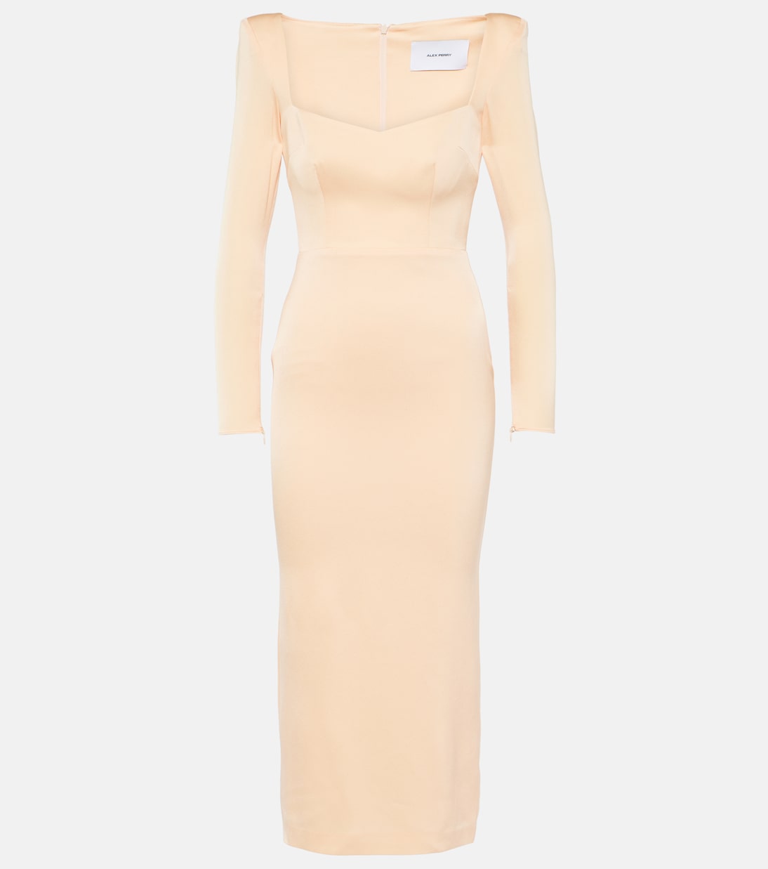 Satin midi dress | Alex Perry