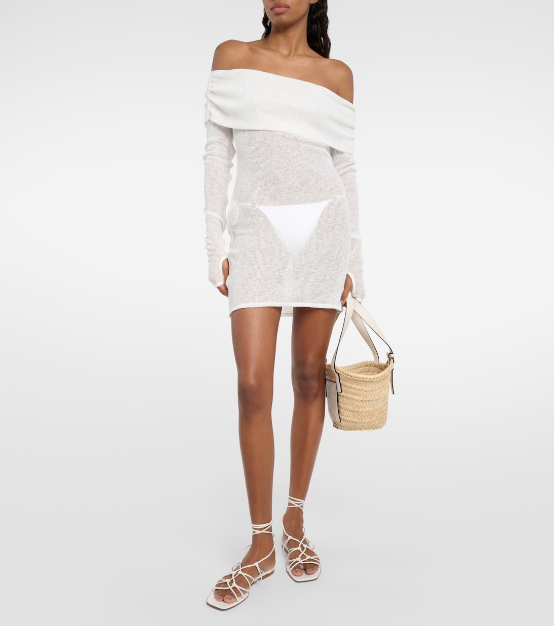Lena off-shoulder minidress | Bananhot