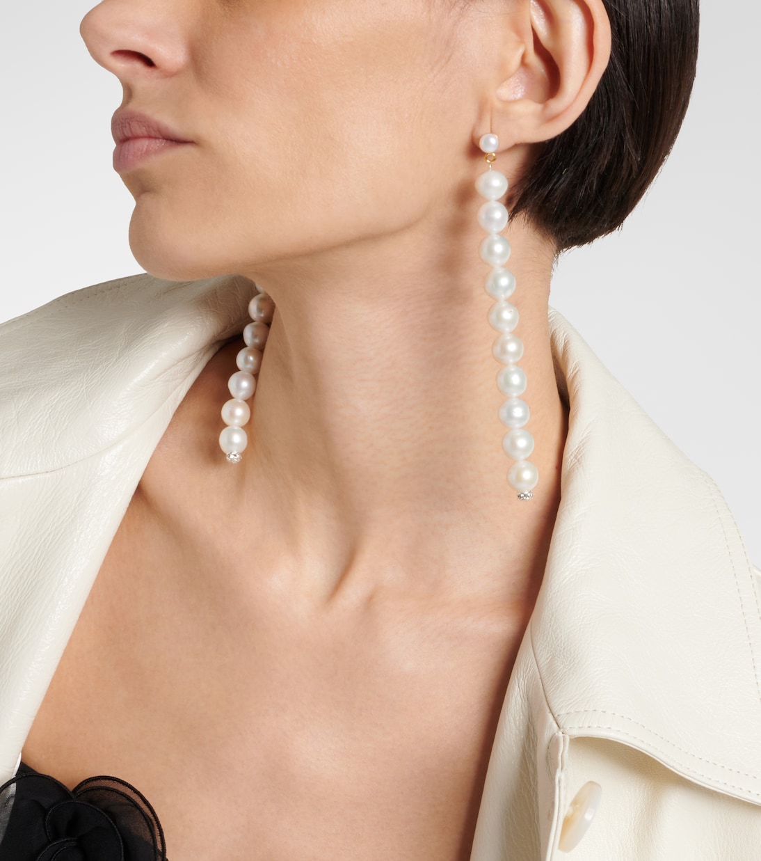Boucles d’oreilles à perles | Magda Butrym