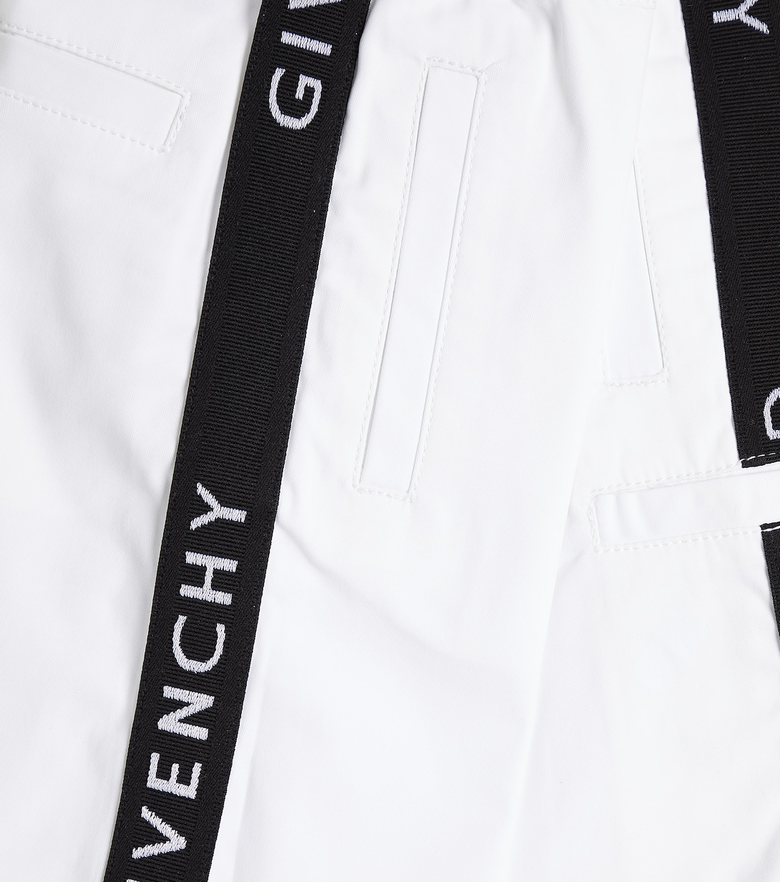 Bermudas de mezcla de algodón con logo | Givenchy Kids