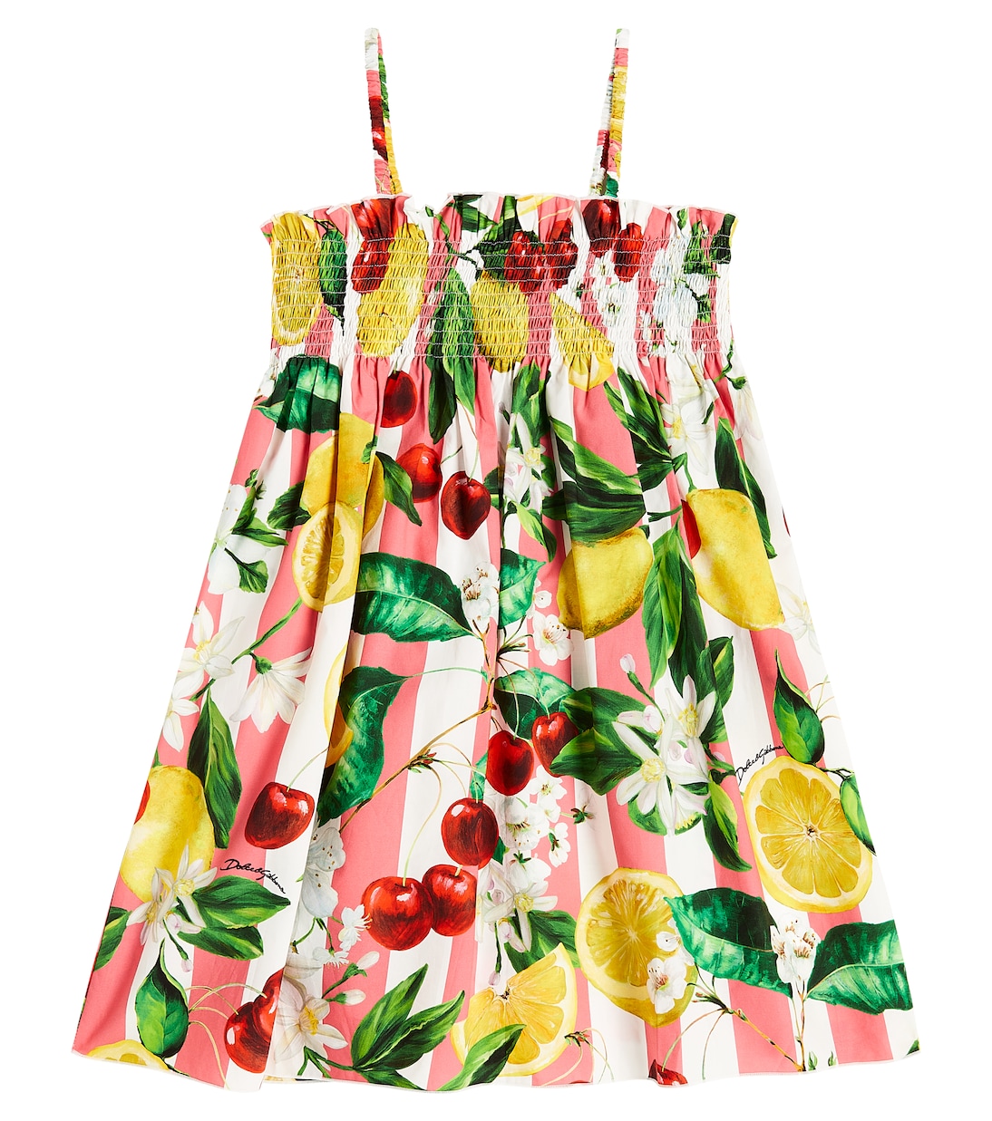Robe en coton imprimé | Dolce&Gabbana Kids