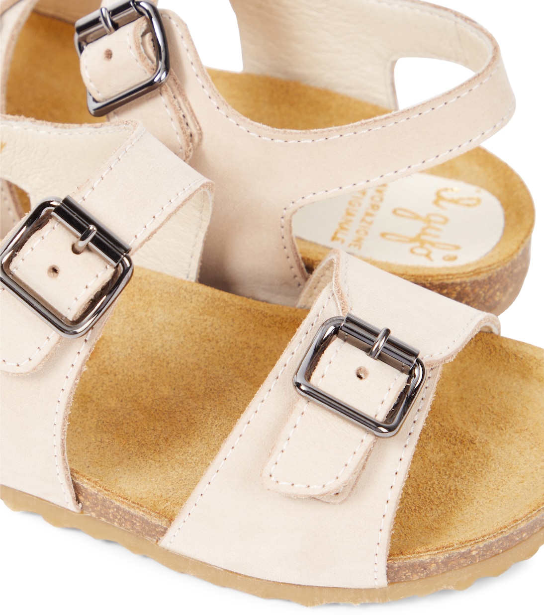 Sandalen aus Leder | Il Gufo