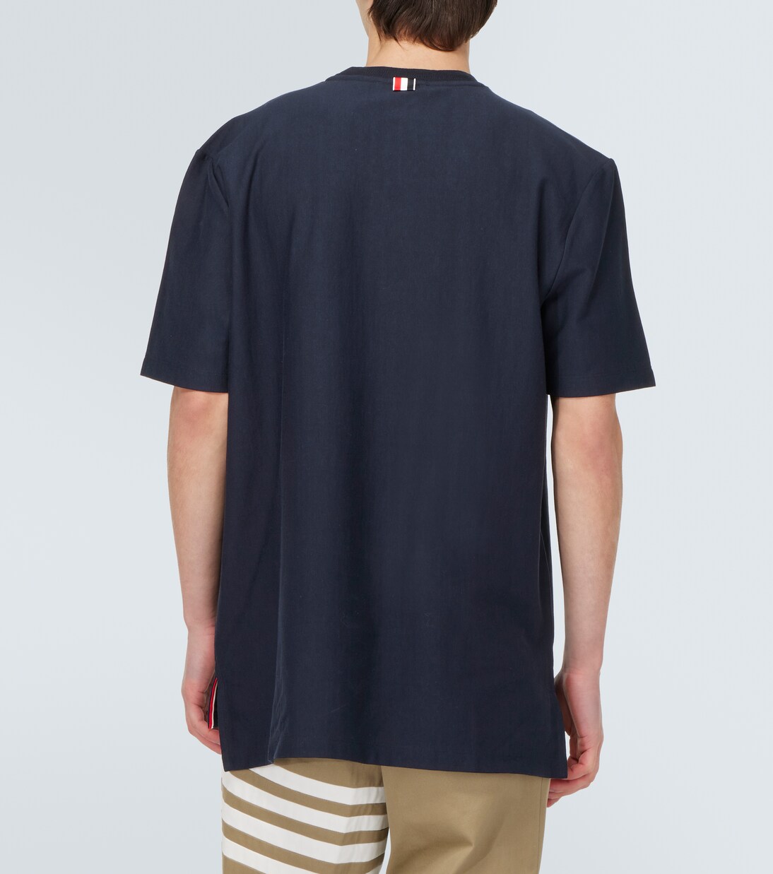 Thom Browne Men's Jersey Shirt White