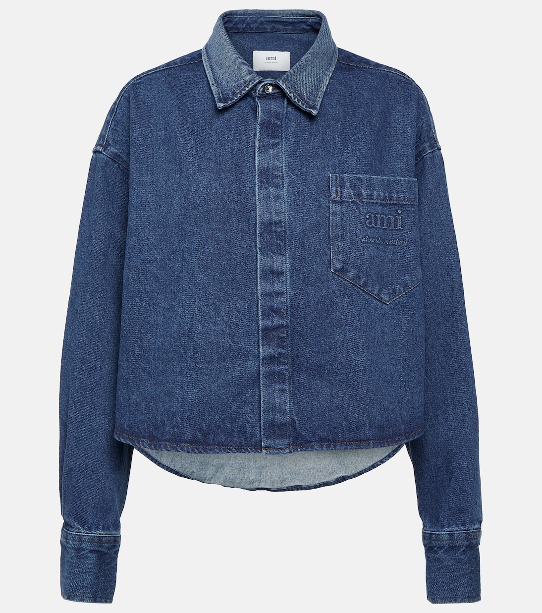 Chaqueta de denim de algodón | Ami Paris