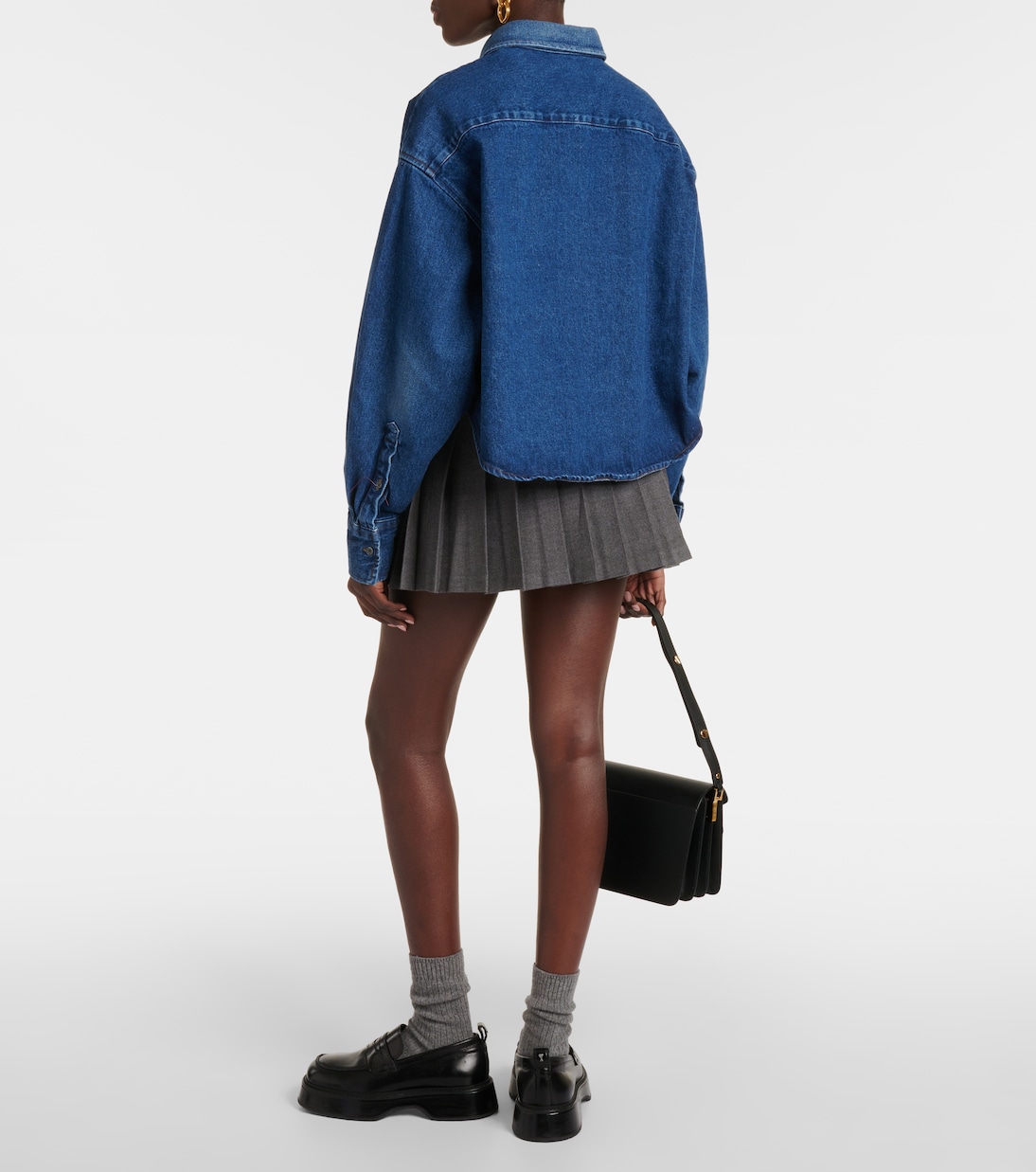 Chaqueta de denim de algodón | Ami Paris