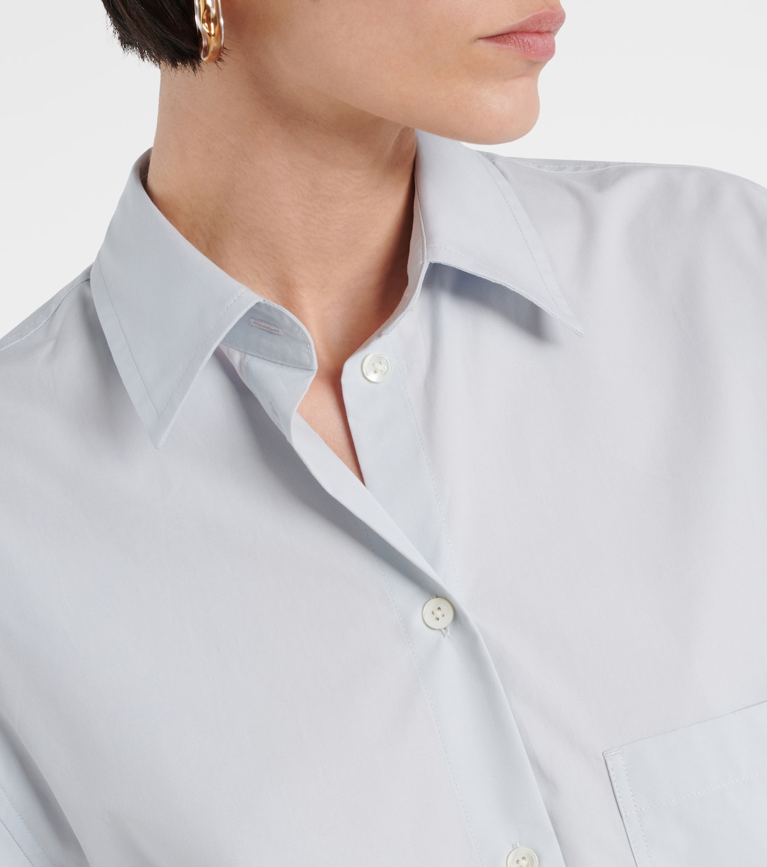 Camicia in popeline di cotone | Toteme