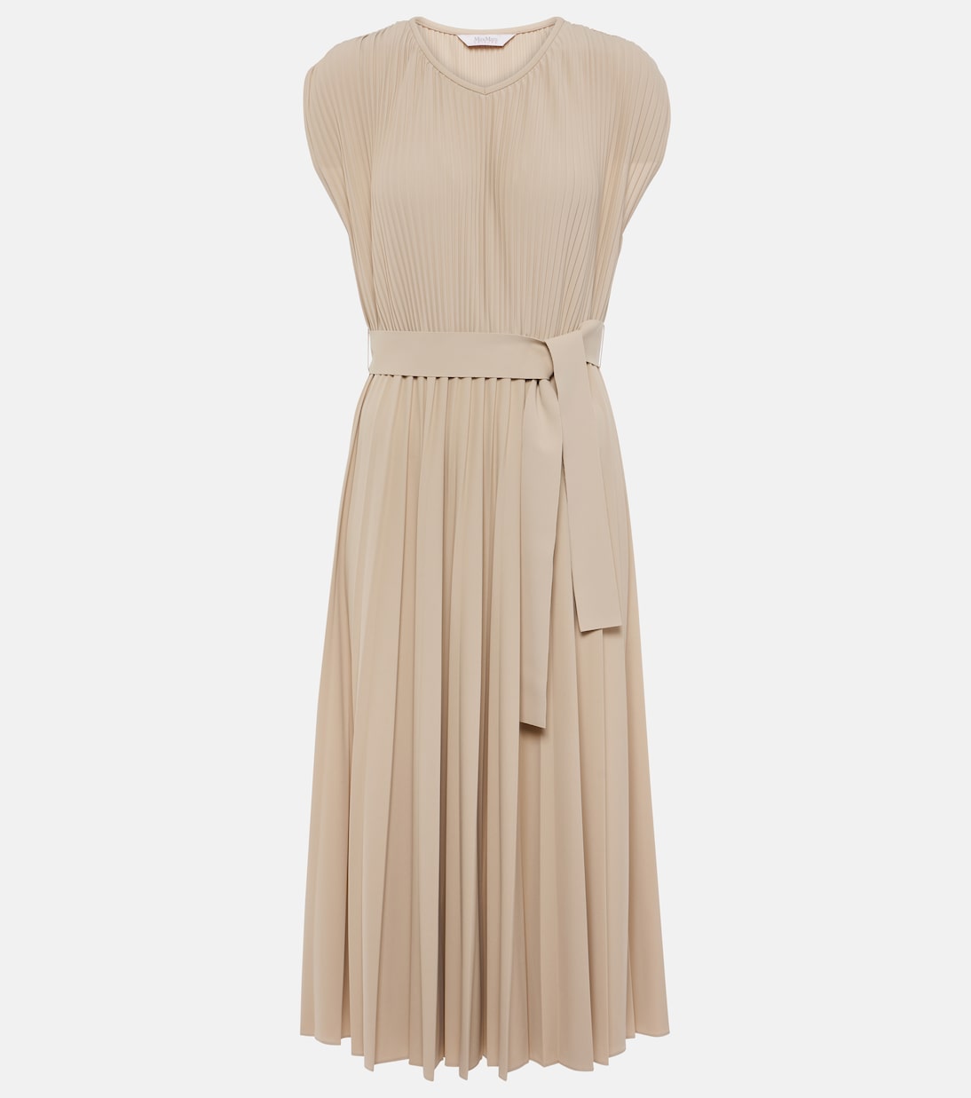 Kiss pleated midi dress | Max Mara