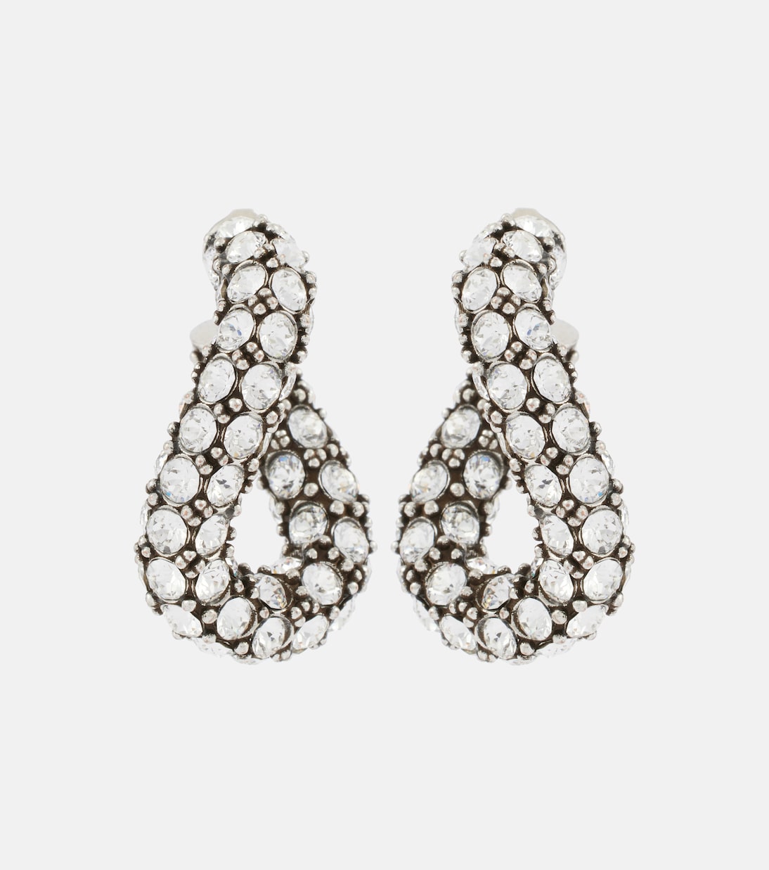 Orecchini a cerchio con cristalli | Isabel Marant