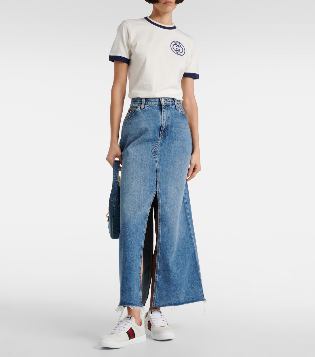 Sneakers Screener mit Leder | Gucci