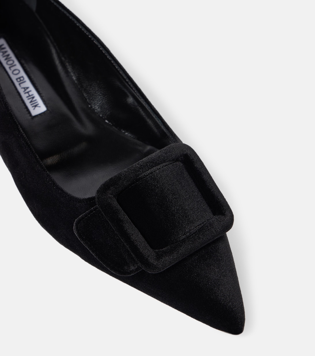 Ballerine Maysaleflat in velluto | Manolo Blahnik