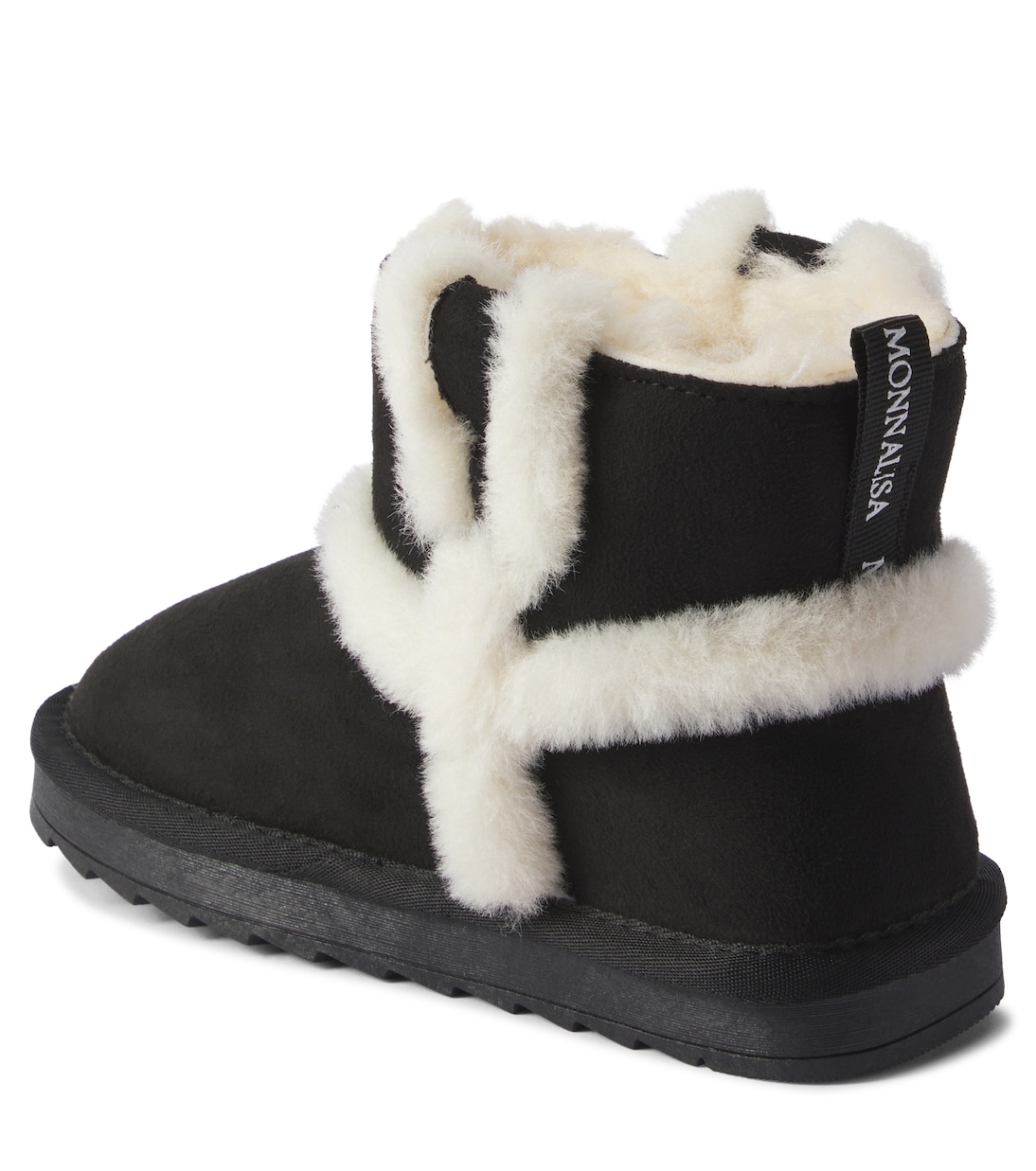 Stivaletti con shearling sintetico | Monnalisa