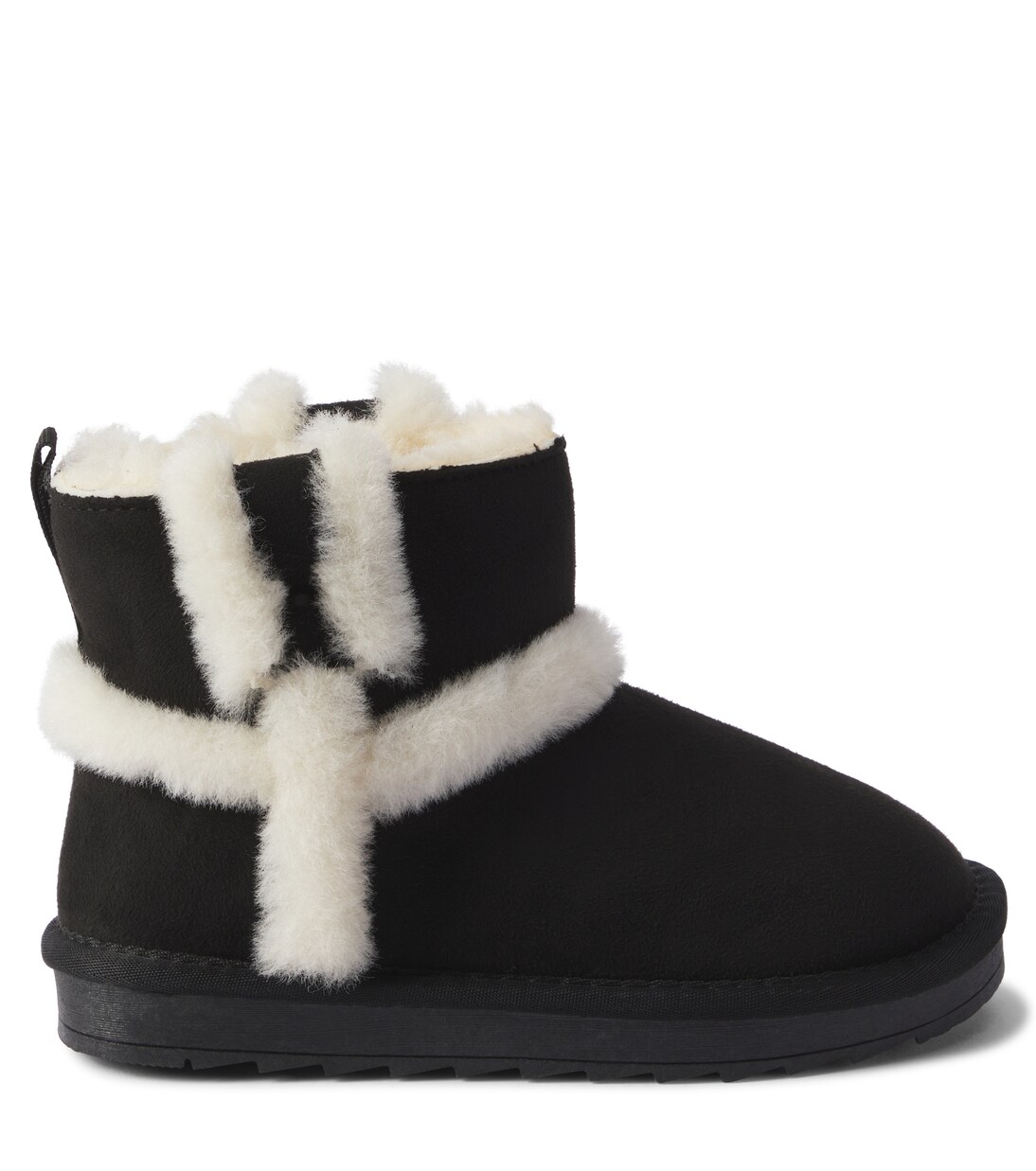 Stivaletti con shearling sintetico | Monnalisa