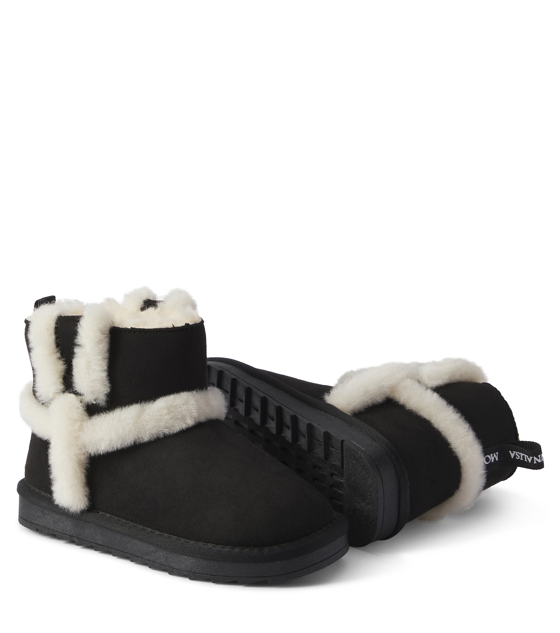 Stivaletti con shearling sintetico | Monnalisa