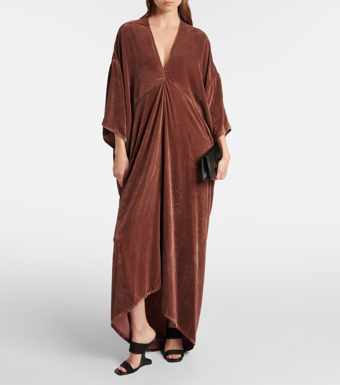Tommykite gathered jersey gown | Rick Owens