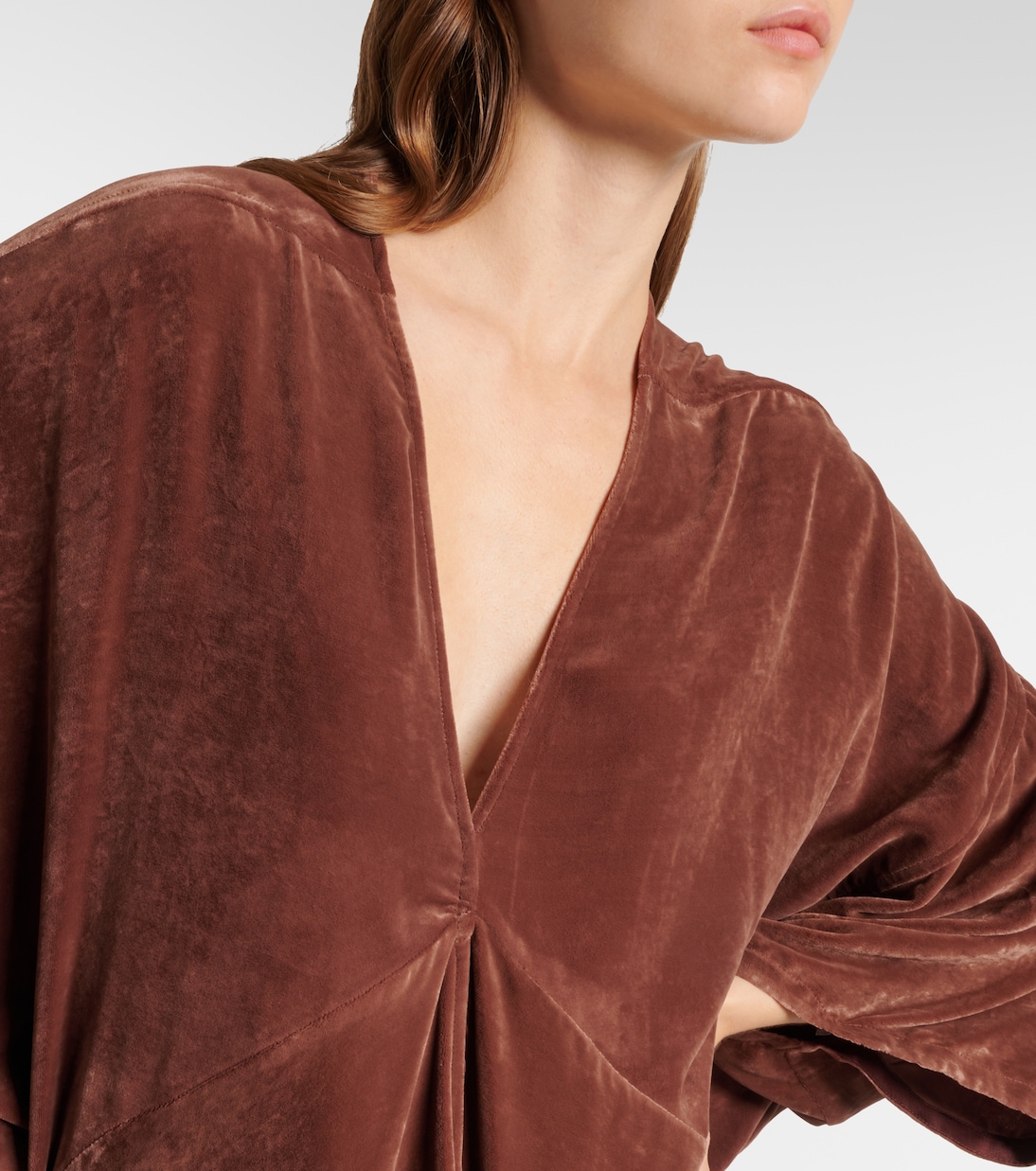 Tommykite gathered jersey gown | Rick Owens