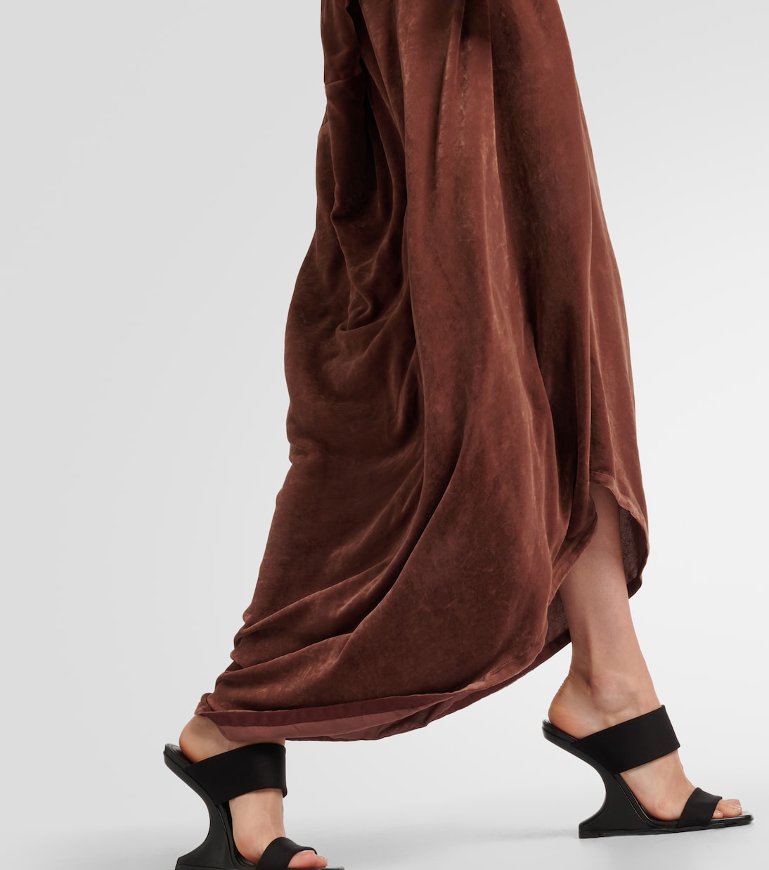 Tommykite gathered jersey gown | Rick Owens