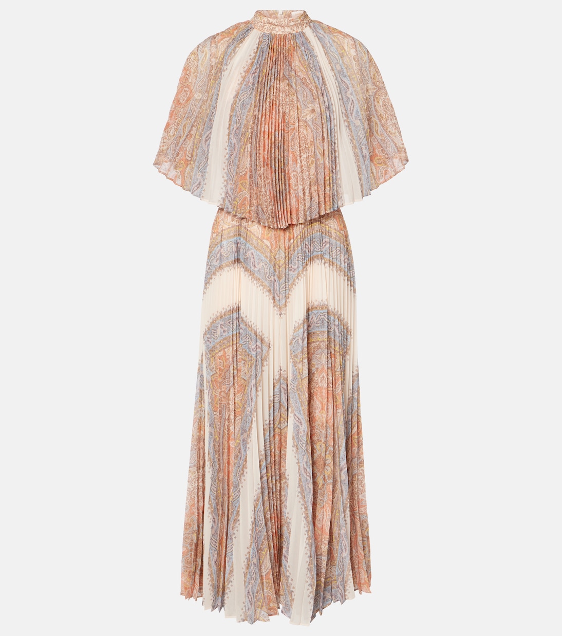 Abito midi Illustration Sunray con stampa | Zimmermann