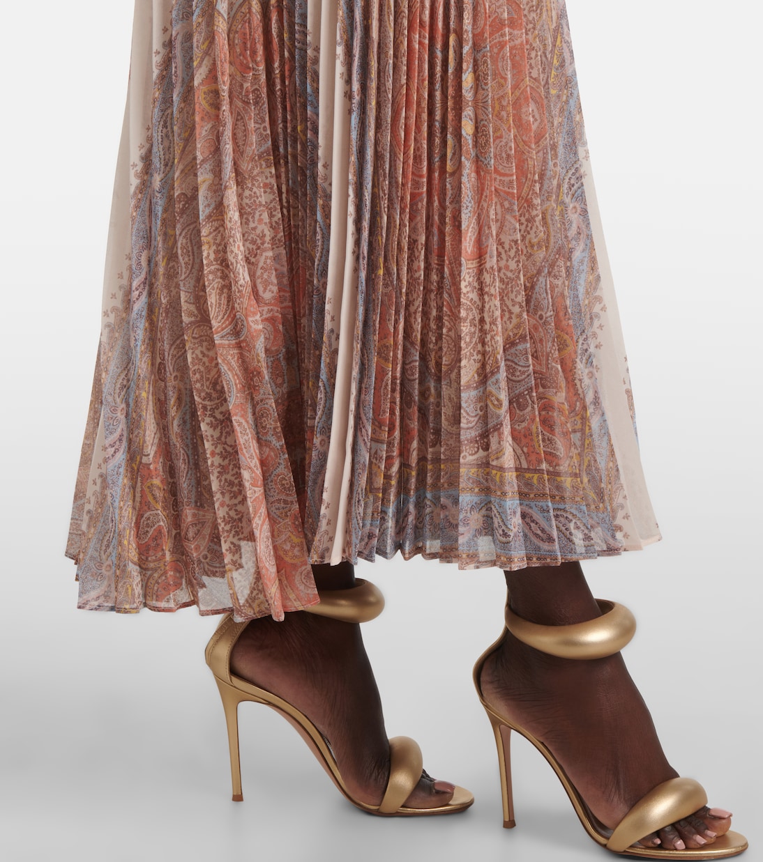 Abito midi Illustration Sunray con stampa | Zimmermann