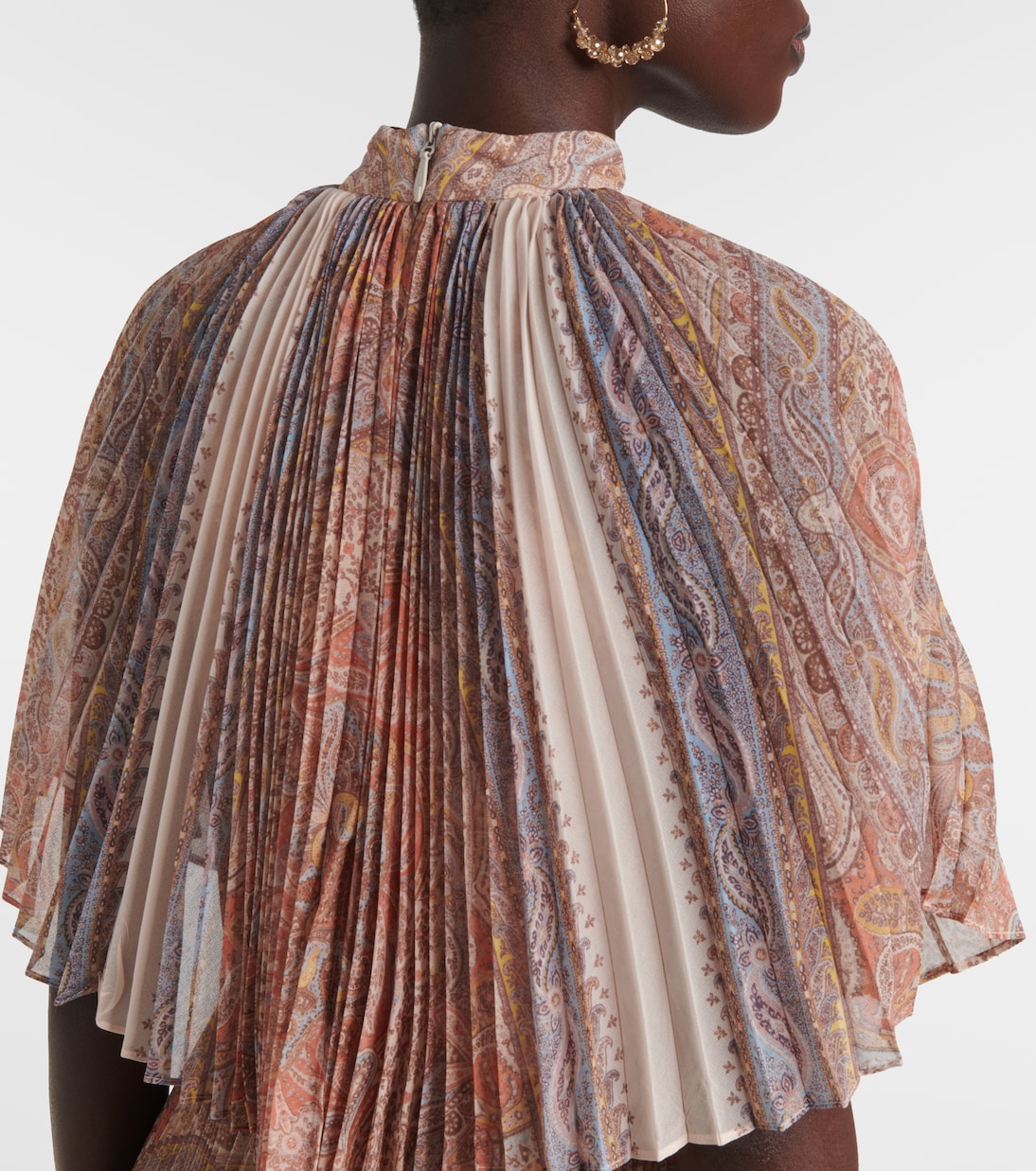 Abito midi Illustration Sunray con stampa | Zimmermann
