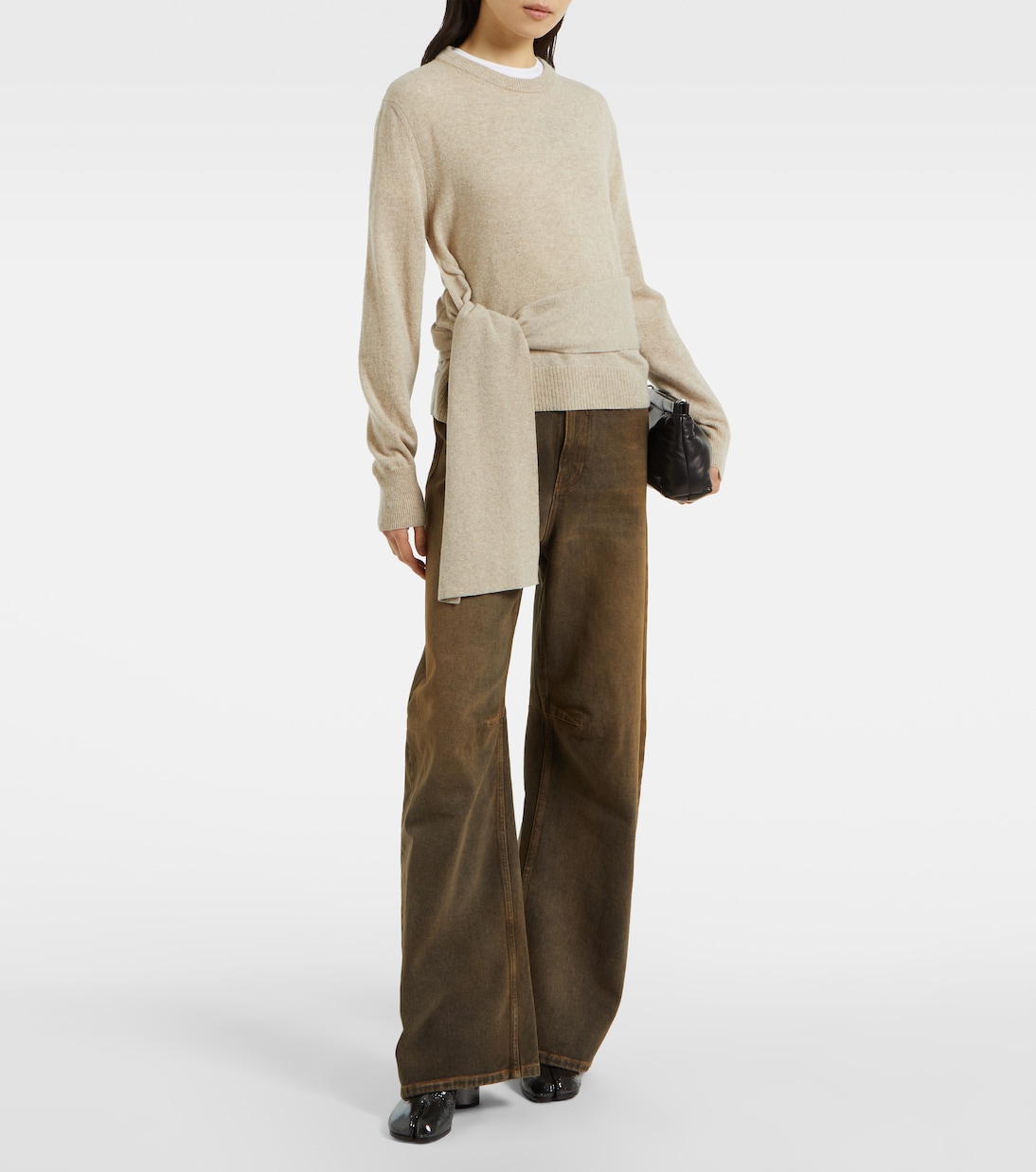 Jeans a gamba larga | MM6 Maison Margiela