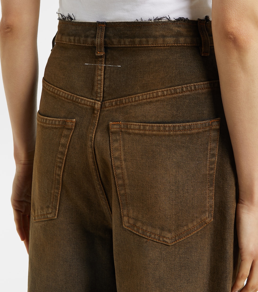 Jeans a gamba larga | MM6 Maison Margiela