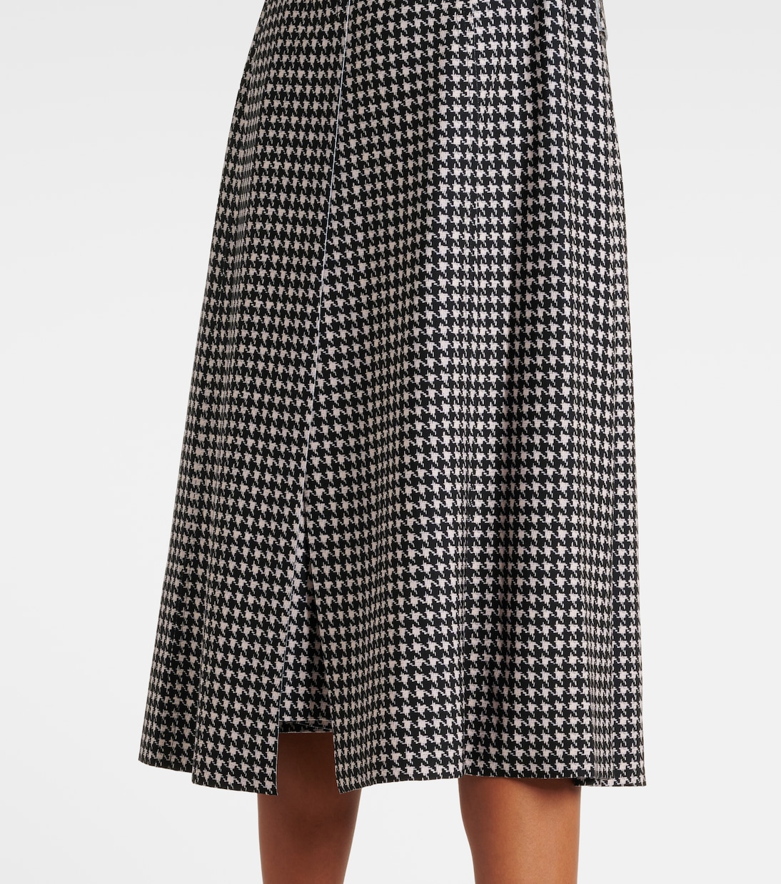 Cappotto monopetto pied-de-poule | Norma Kamali