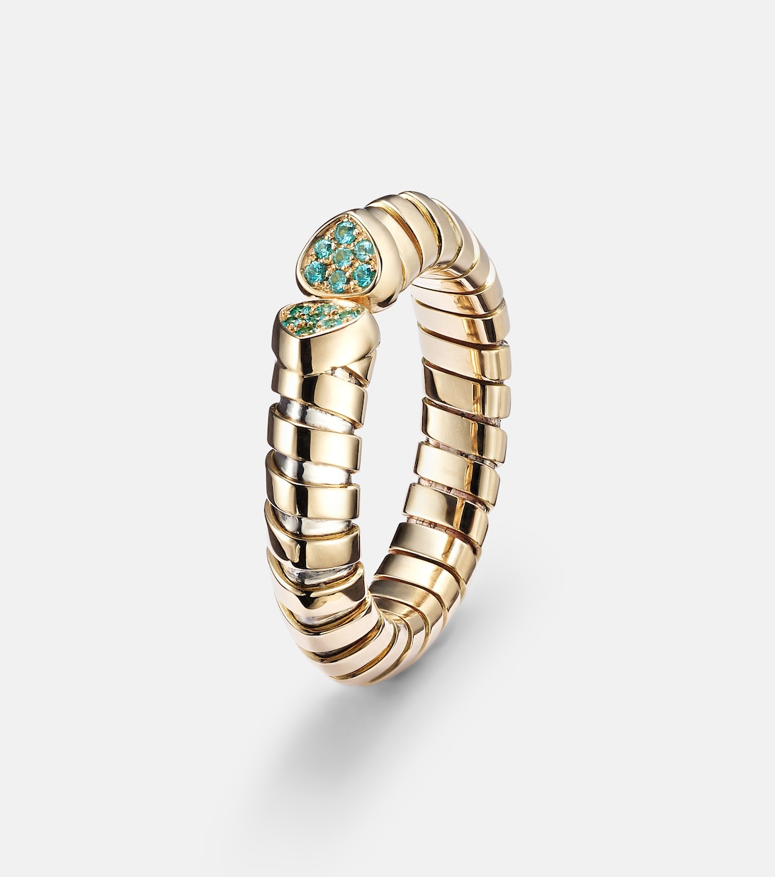 Bague Trisolina en or 18 ct et tourmalines | Marina B