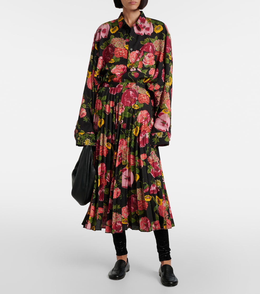 Pleated midi skirt | Junya Watanabe