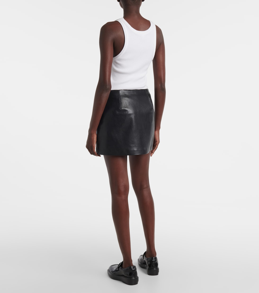 Minigonna Agda con pelle | Agolde