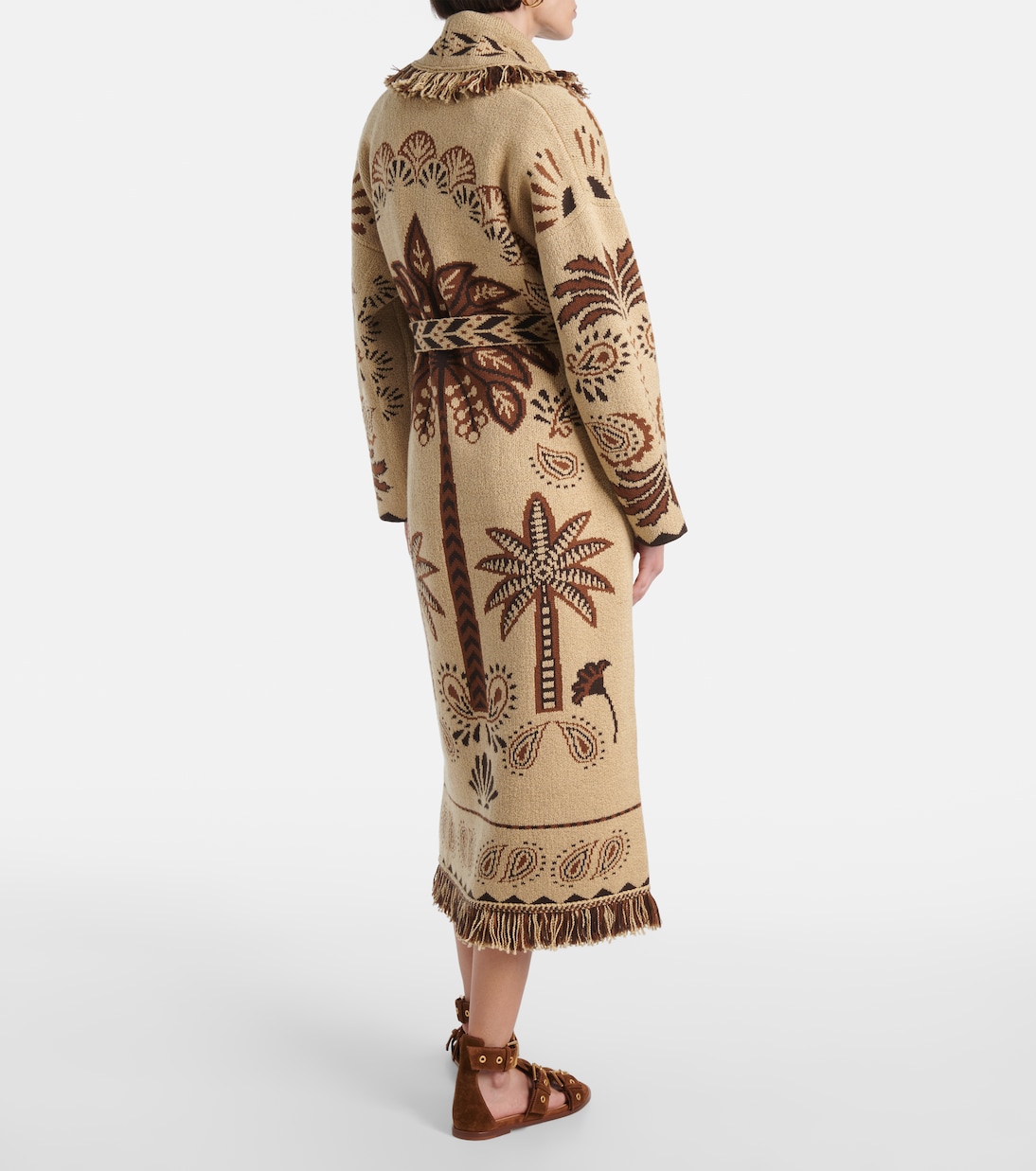 Cardigan Wild Wonder in lana e cotone | Alanui