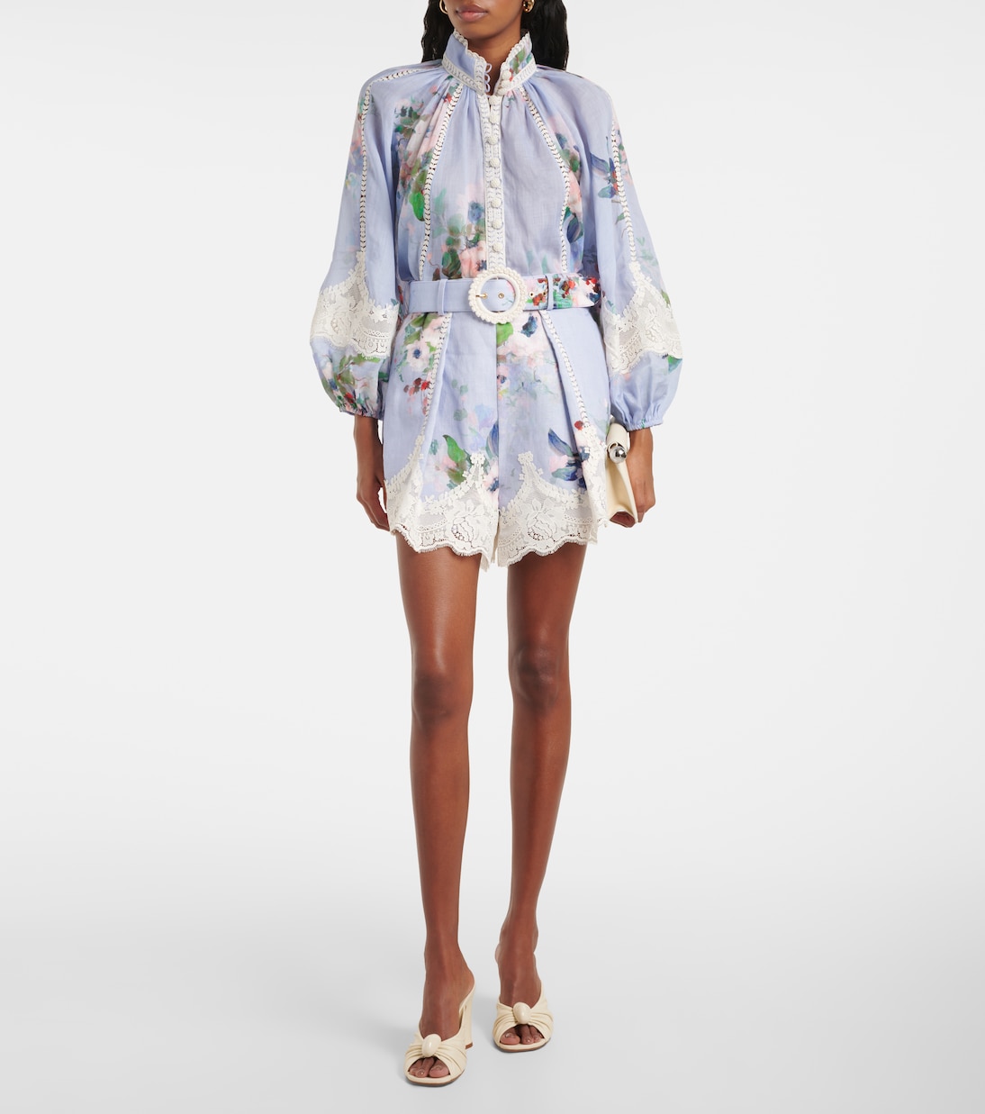Camisa Floral Zimmermann Everley para Jóvenes Modernos