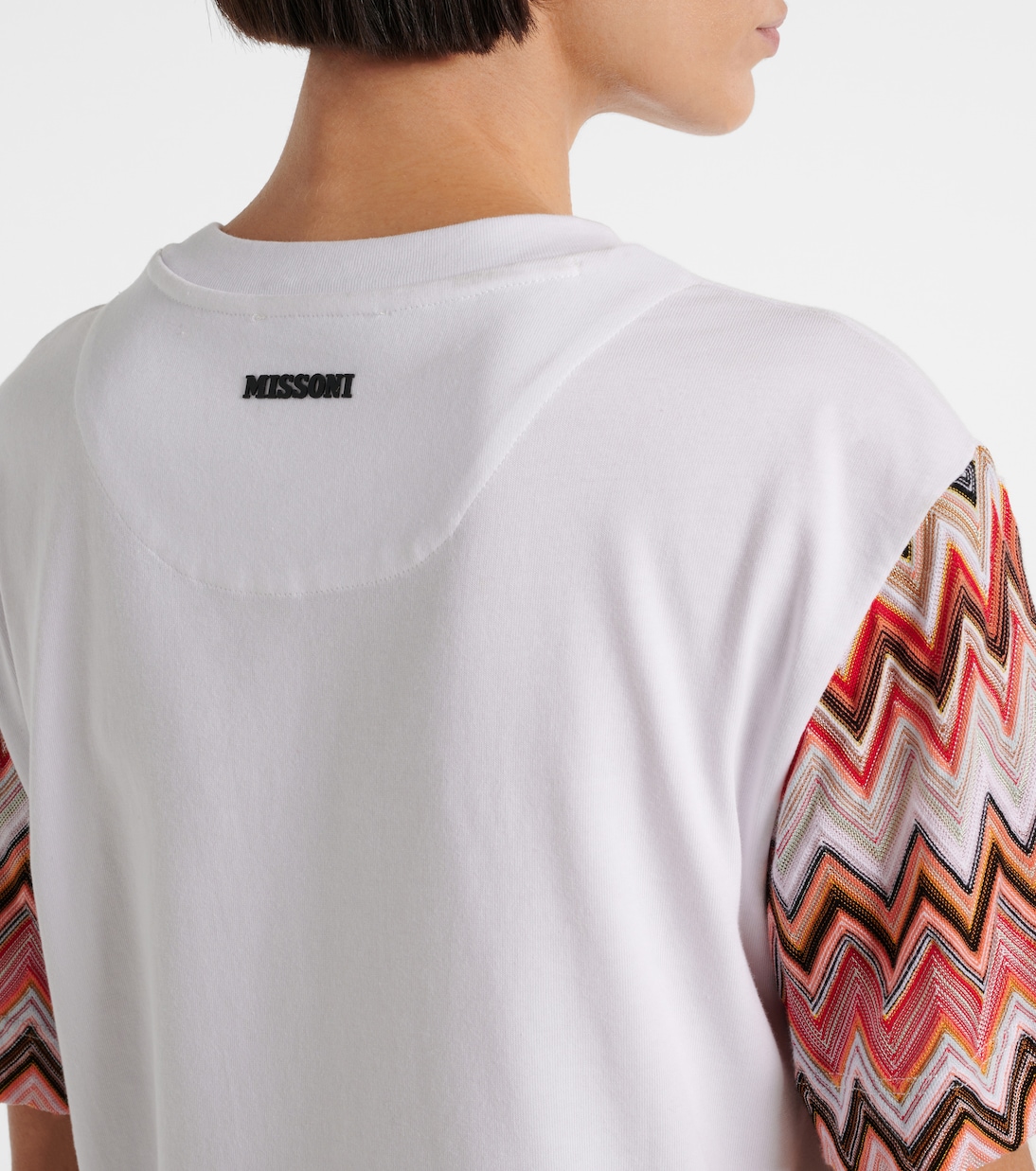 Camiseta de algodón bordada | Missoni