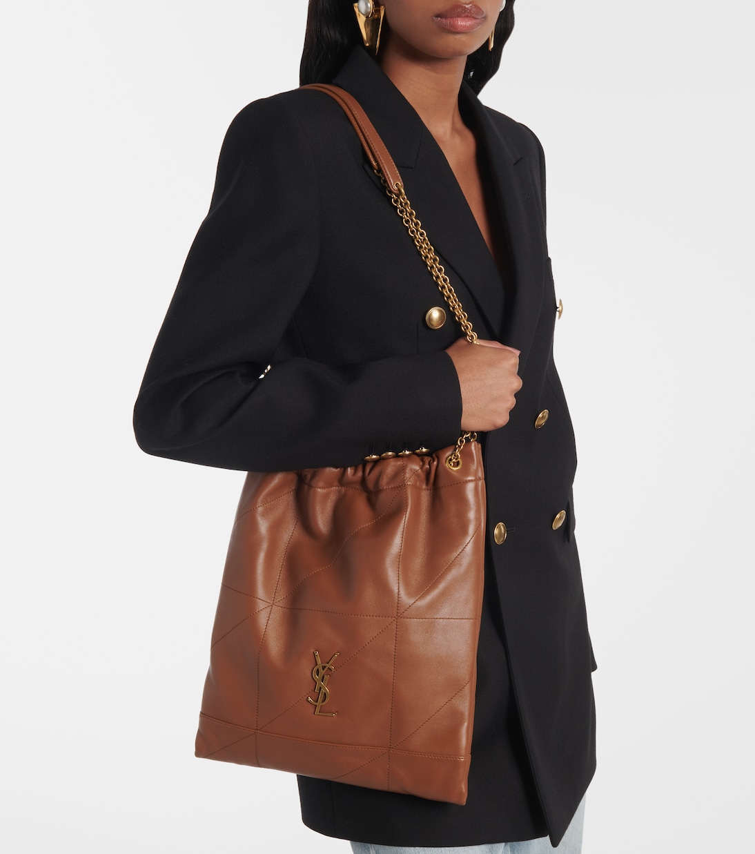 Borsa a spalla Jamie Pochon in pelle | Saint Laurent