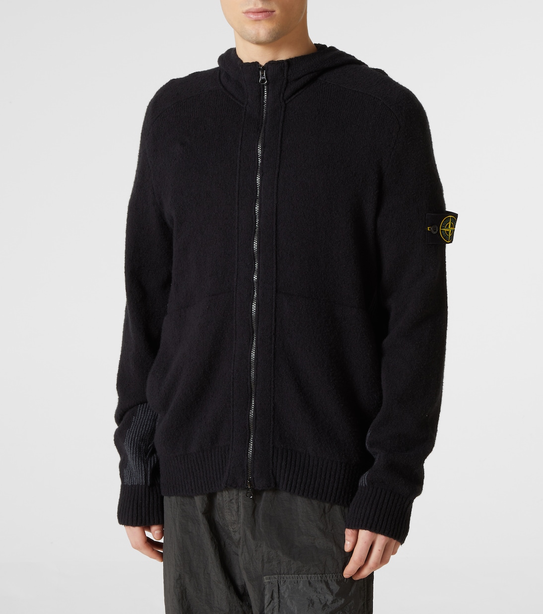 Sudadera con capucha de mezcla de algodón | Stone Island