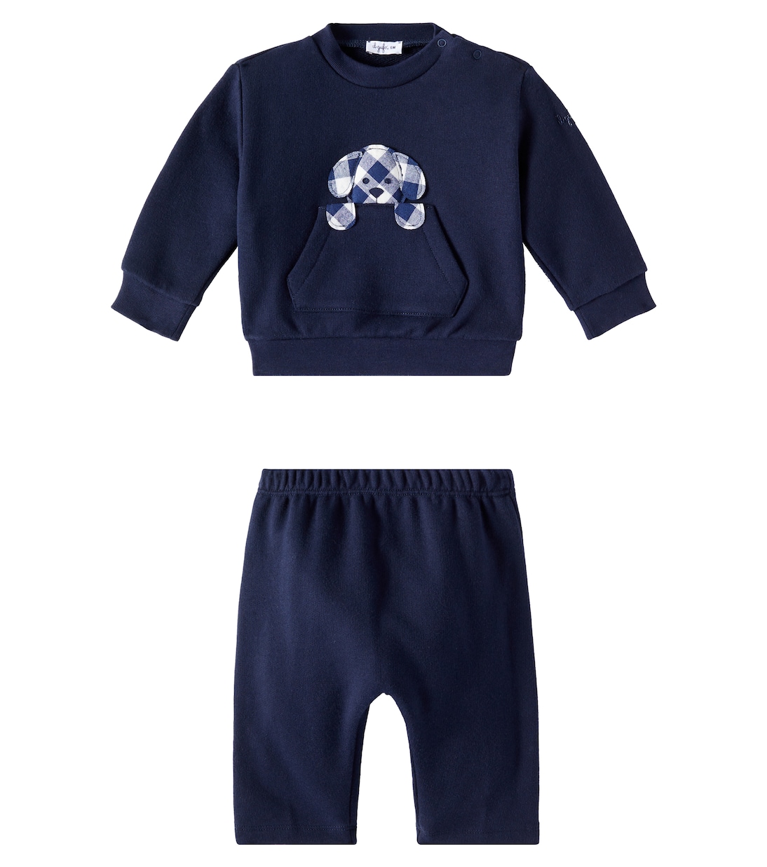 Baby jersey sweatshirt and sweatpants set | Il Gufo