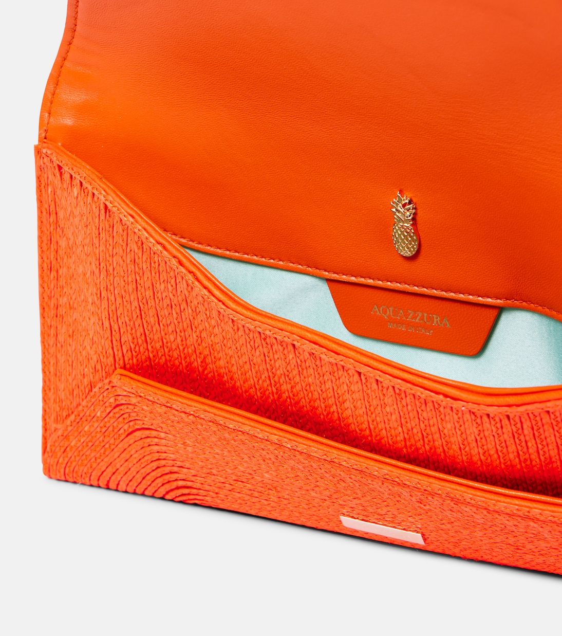 Vacanza raffia clutch | Aquazzura