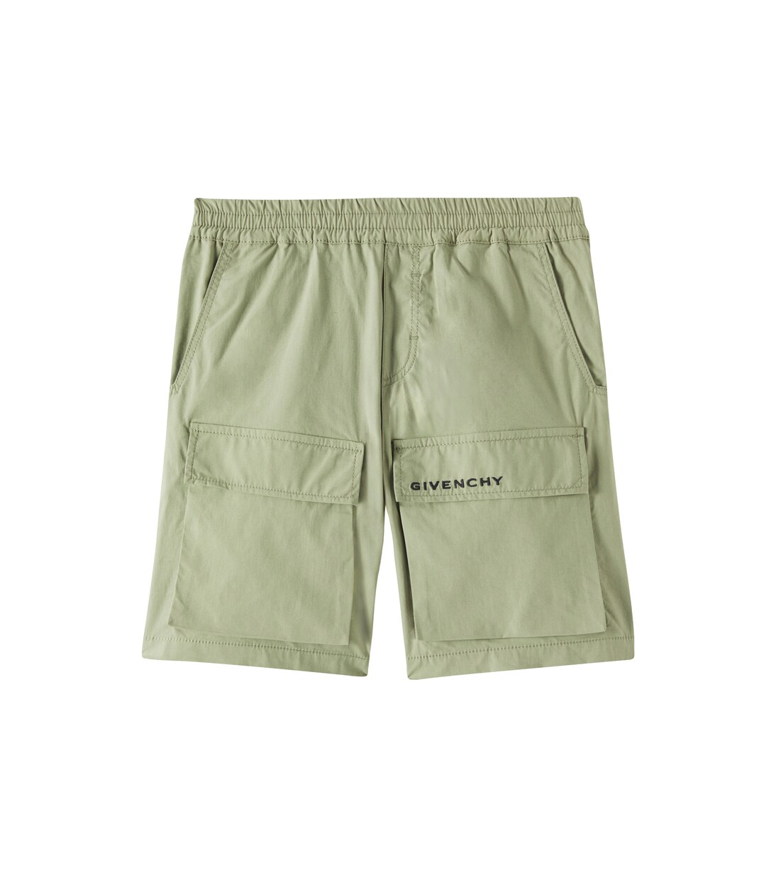 Bermuda in popeline di misto cotone | Givenchy Kids