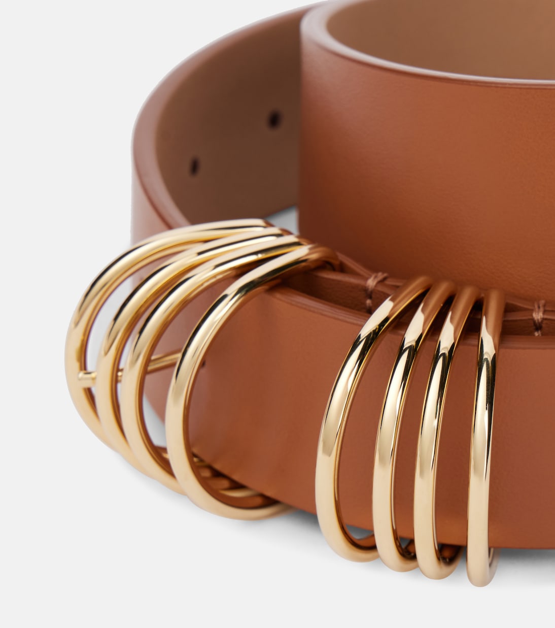 Embellished leather belt | Tod's