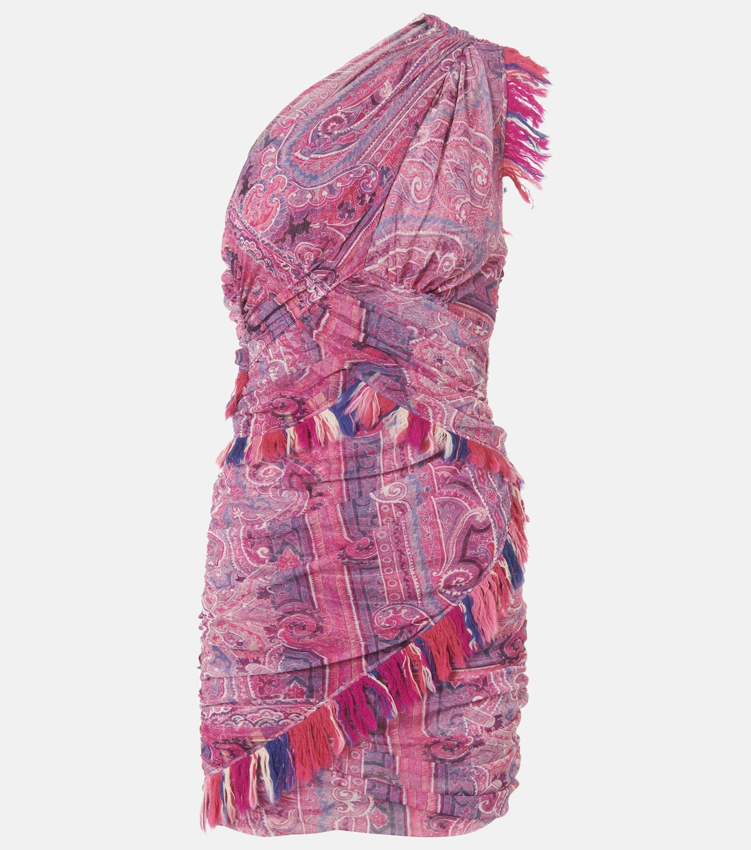 Robe Dessia imprimée à franges | Isabel Marant