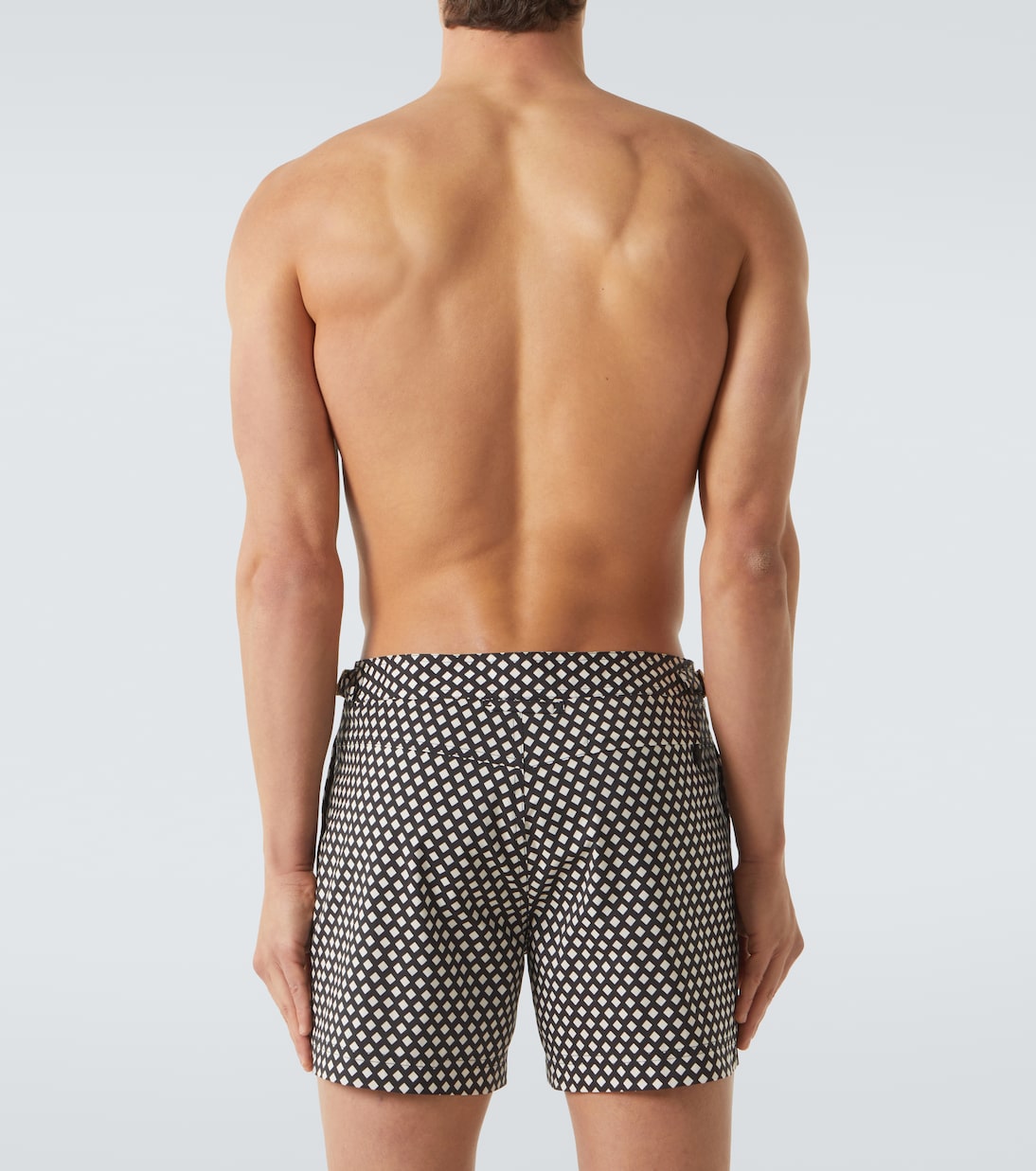 Checked swim trunks | Tom Ford