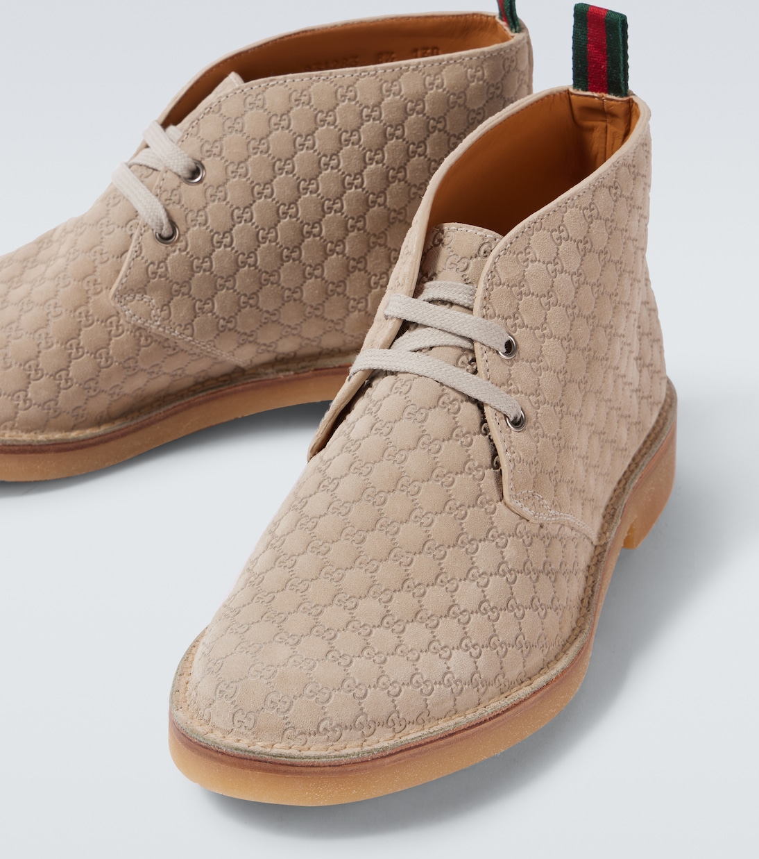 Desert Boots GG aus Veloursleder | Gucci