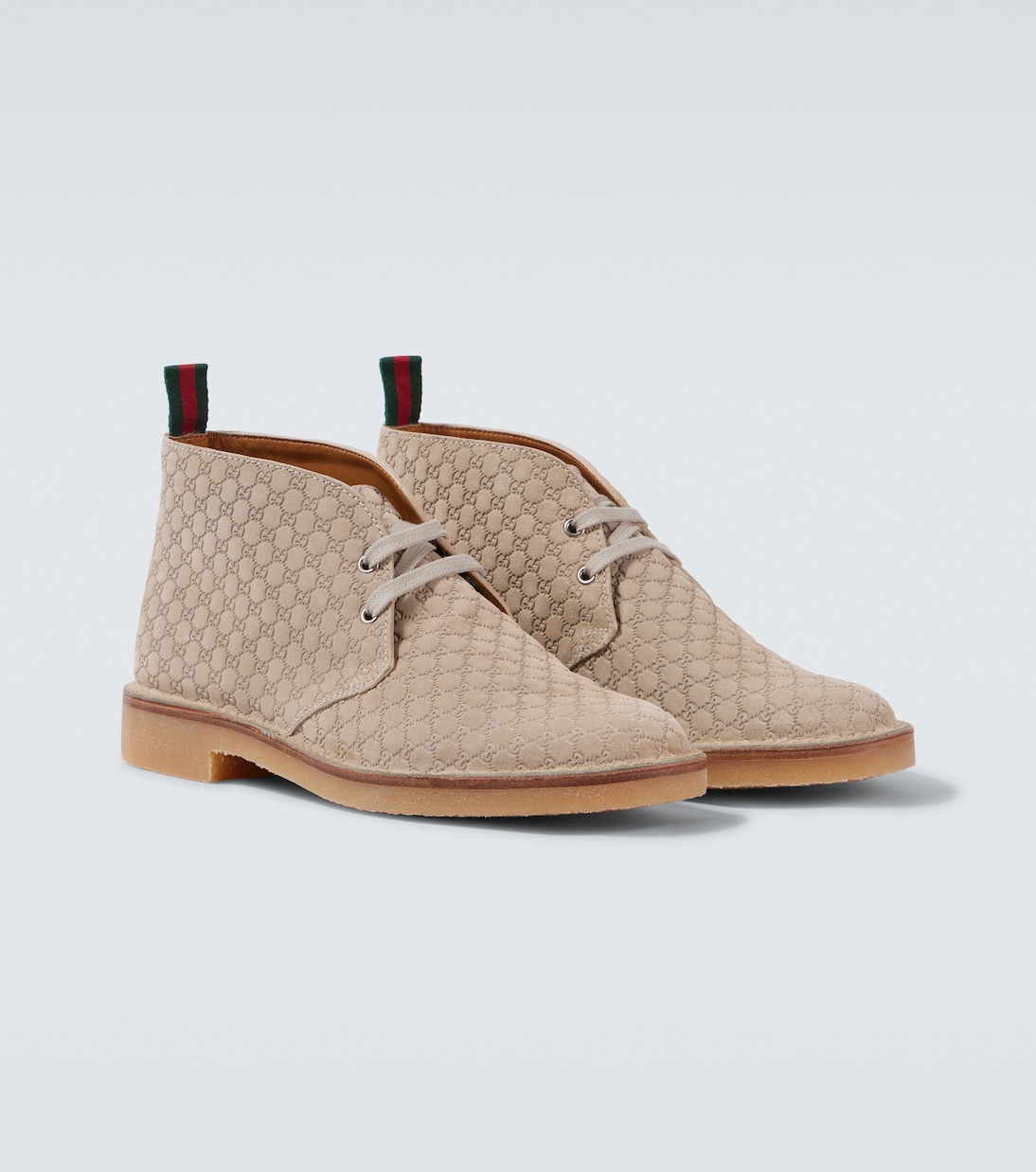 Desert Boots GG aus Veloursleder | Gucci