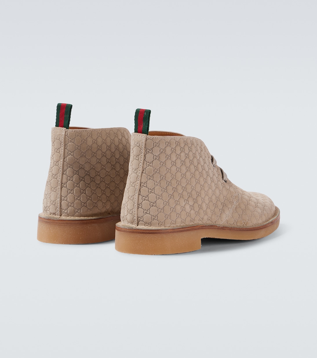 Desert Boots GG aus Veloursleder | Gucci