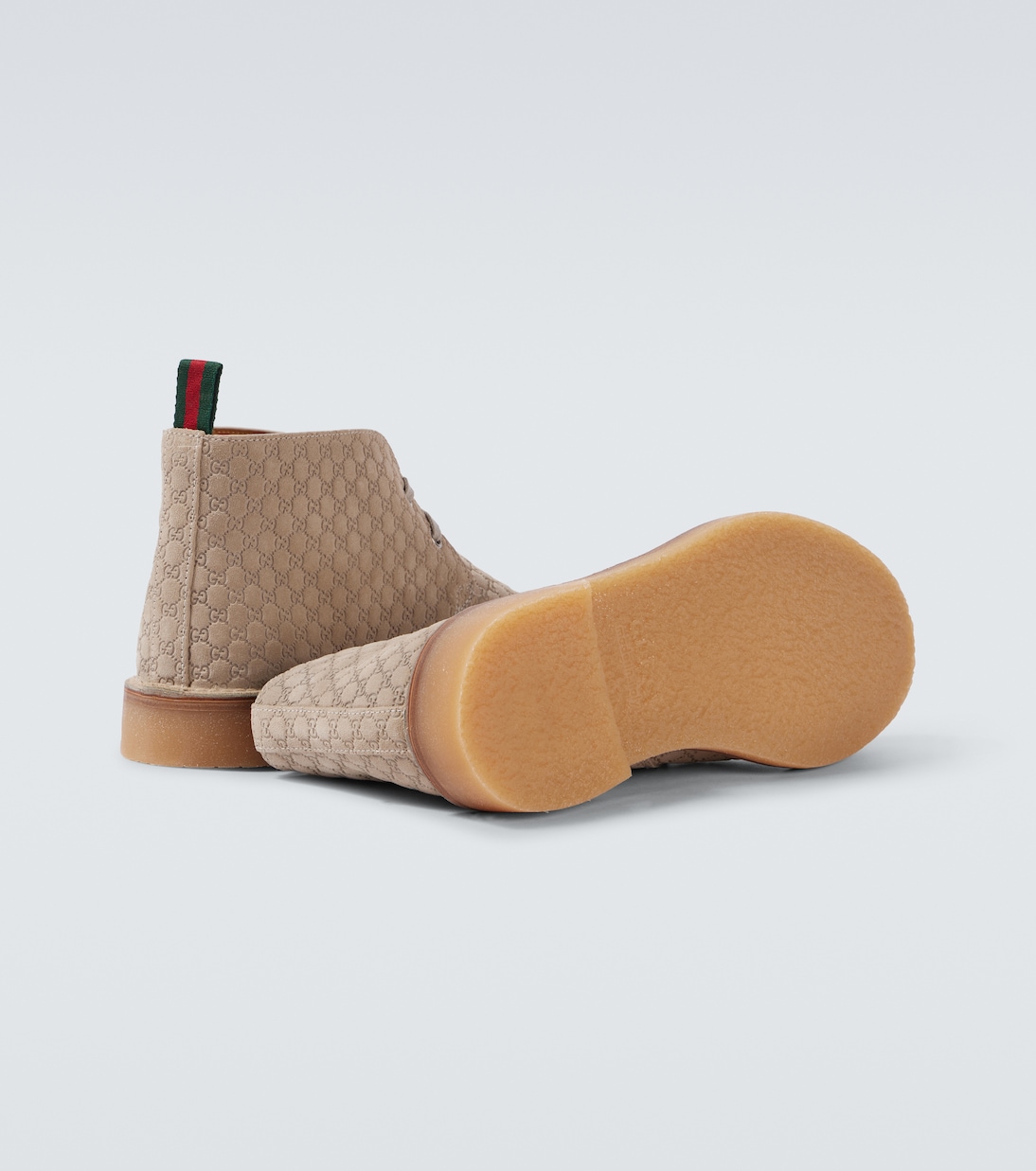Desert Boots GG aus Veloursleder | Gucci