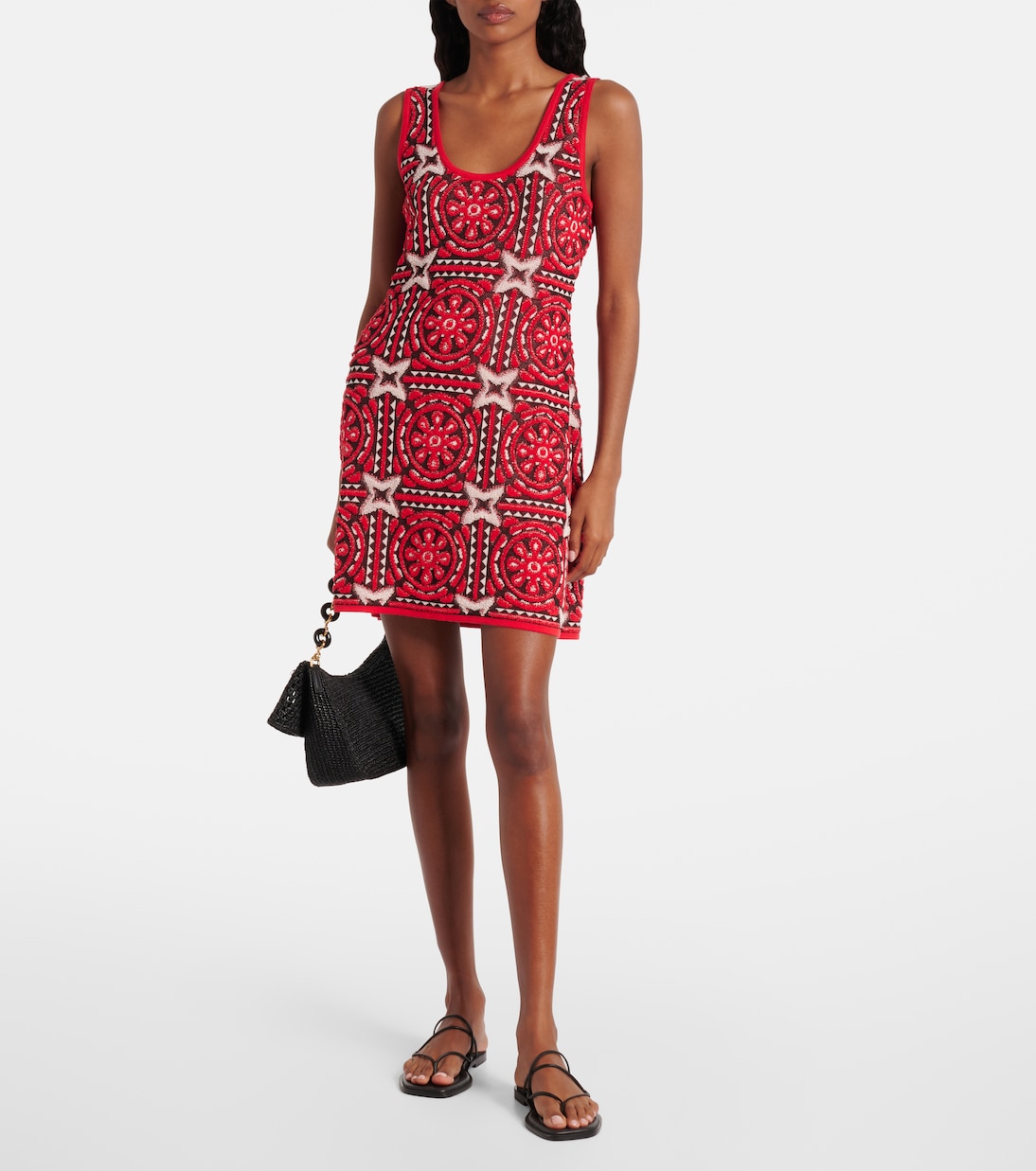 Abito corto Sole Star in jacquard | La DoubleJ
