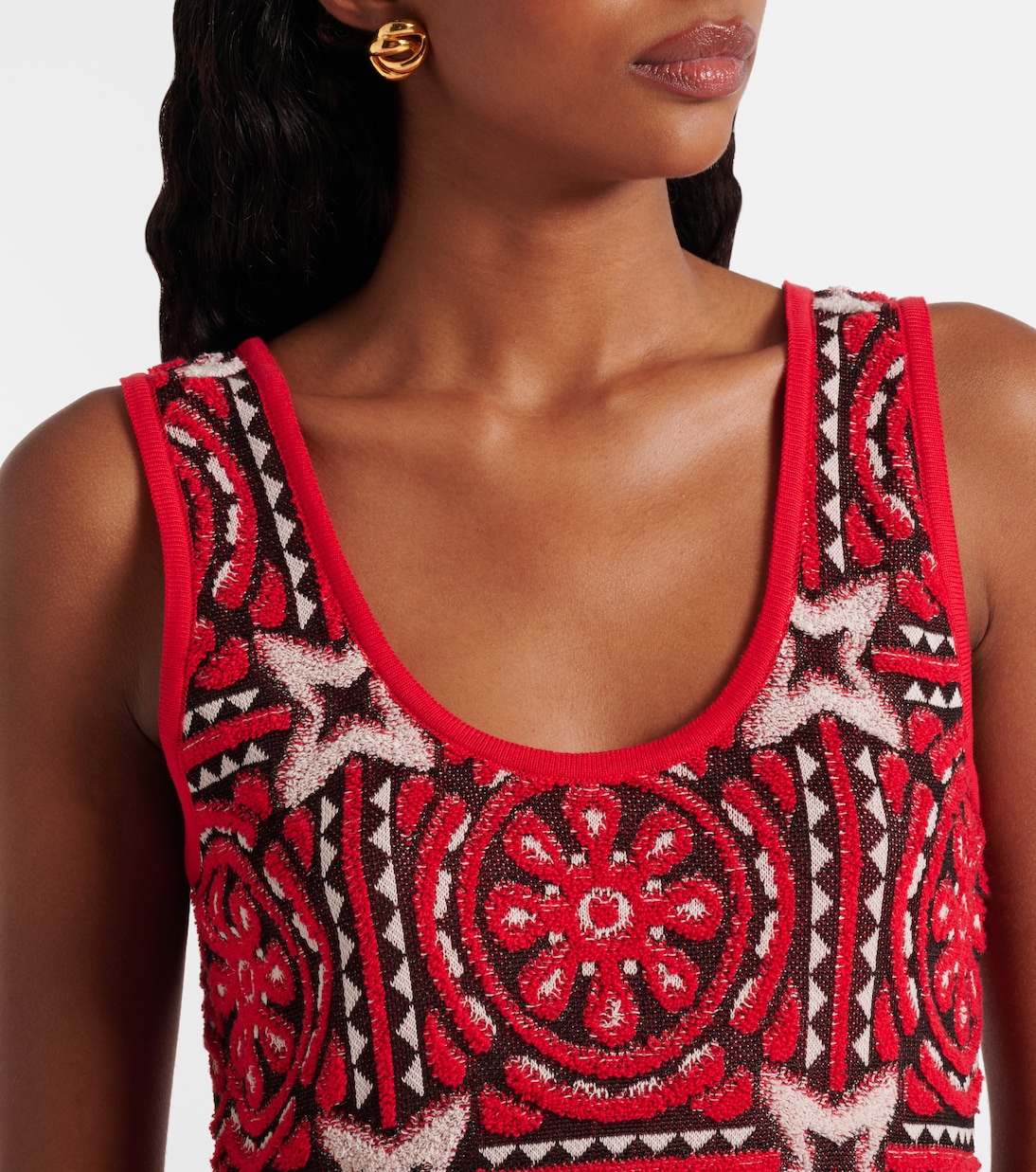 Abito corto Sole Star in jacquard | La DoubleJ